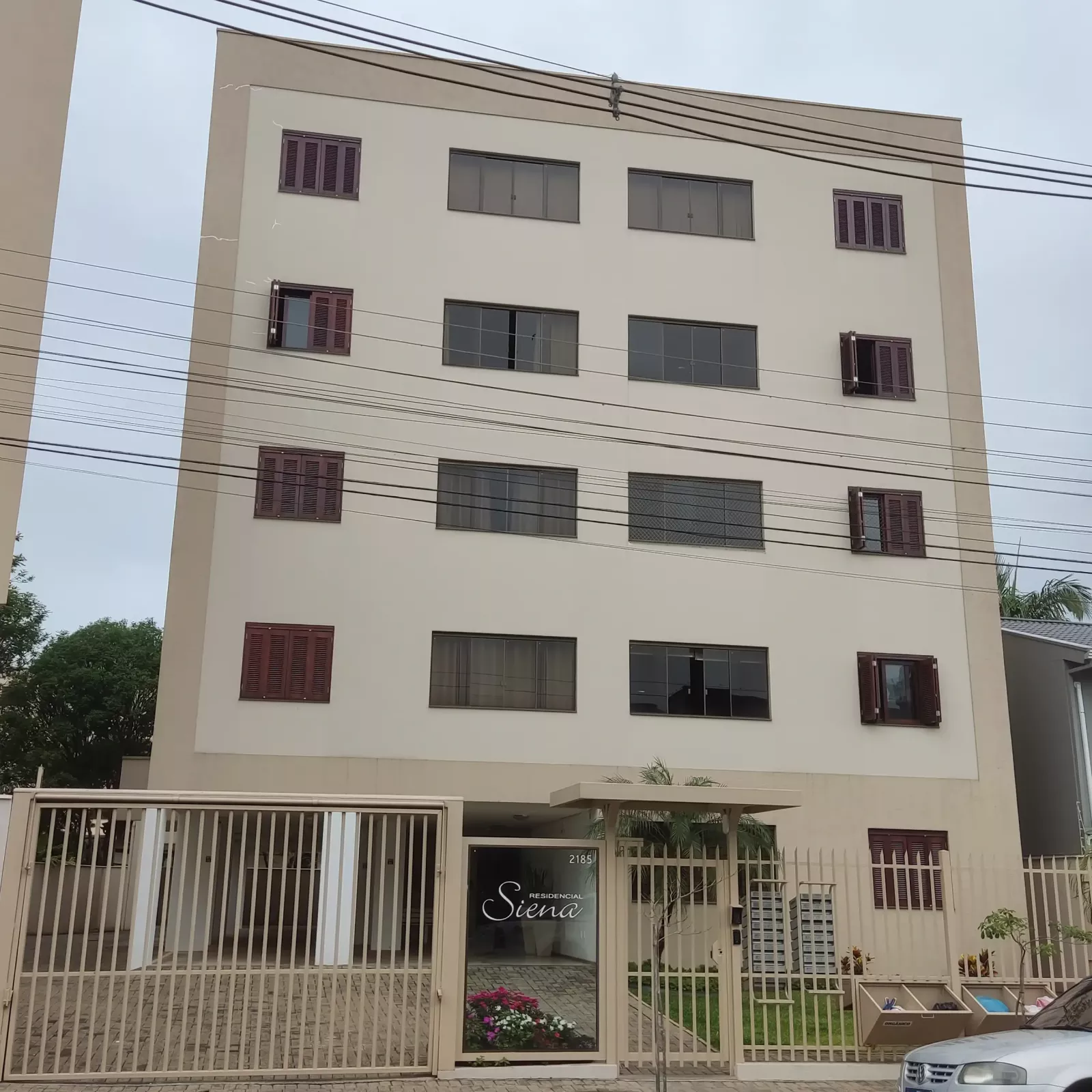 Fachada do prédio Residencial Siena
