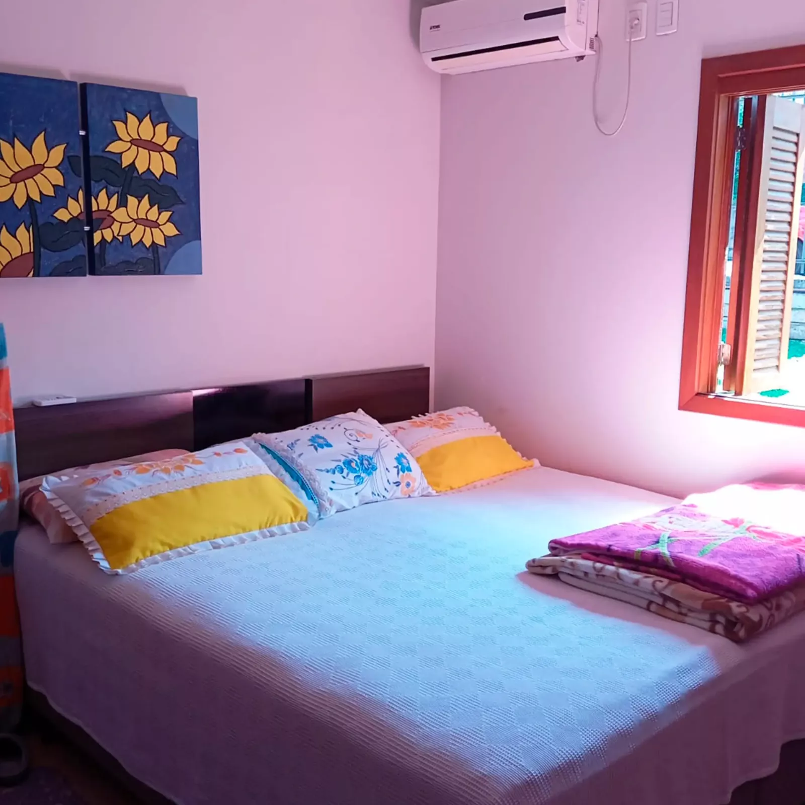 quarto principal com ar-split