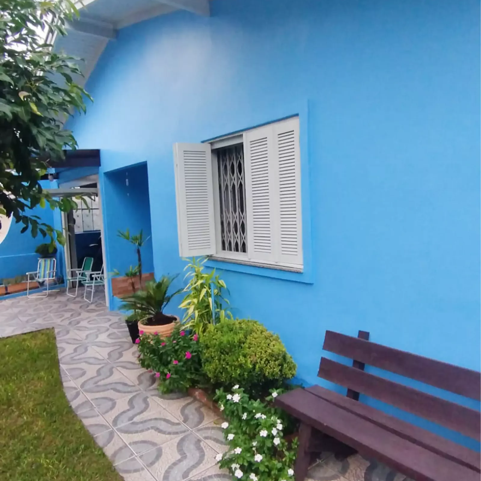 Fachada da casa 