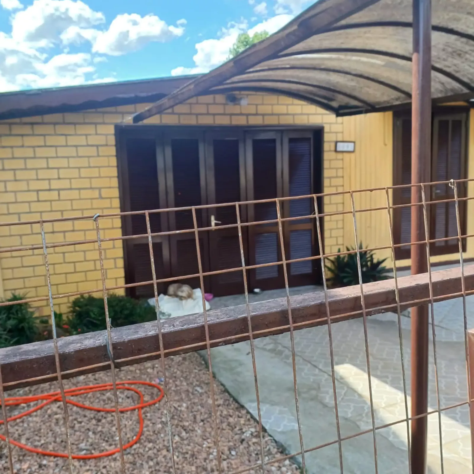 Frente da casa 