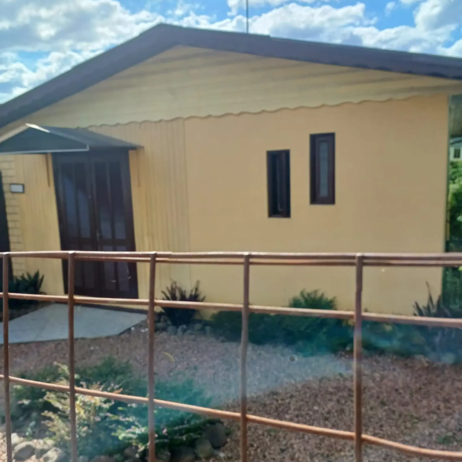 Frente da casa 