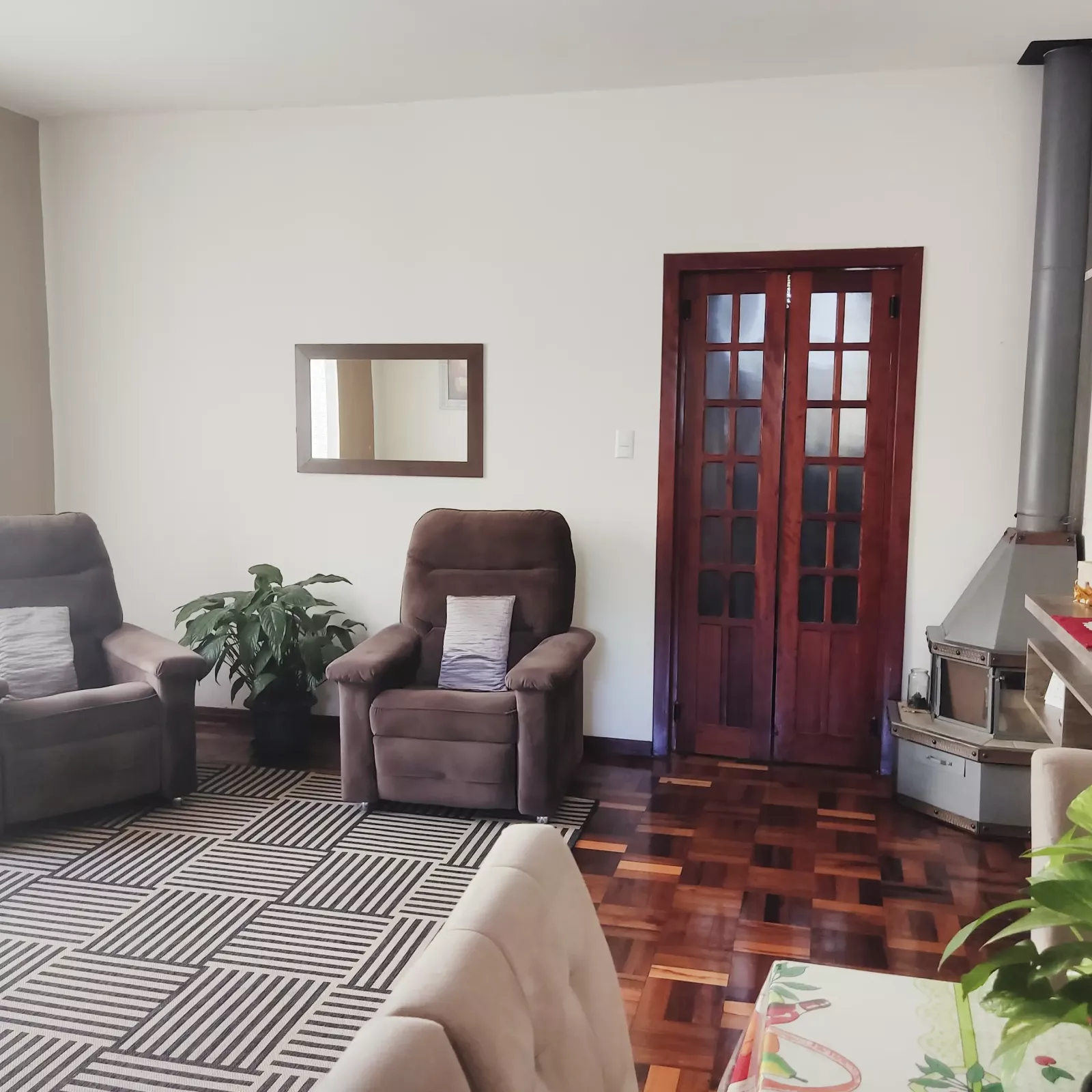 Sala de estar e jantar