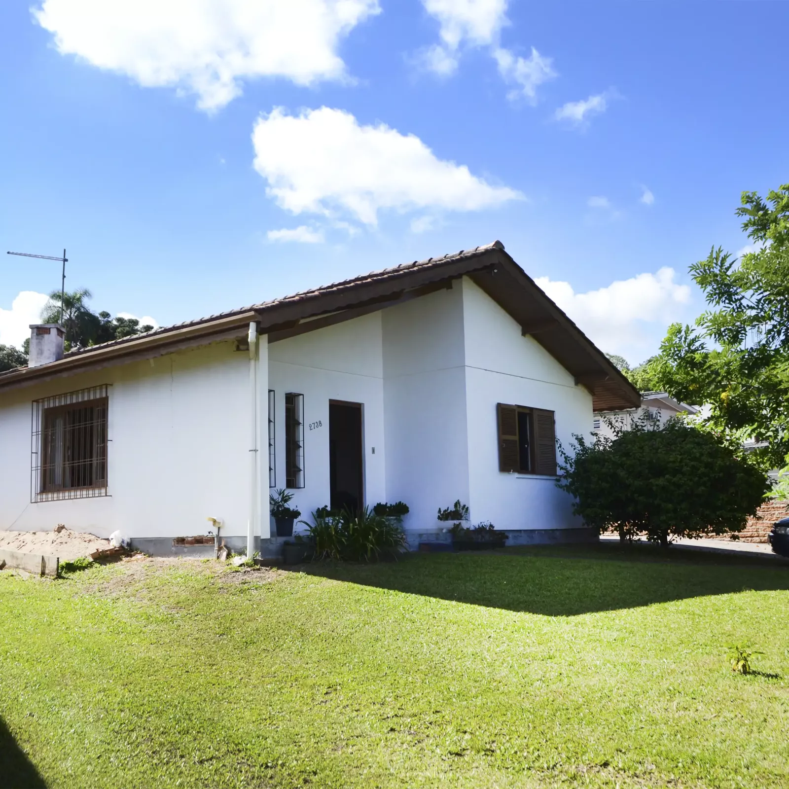 Frente da casa 
