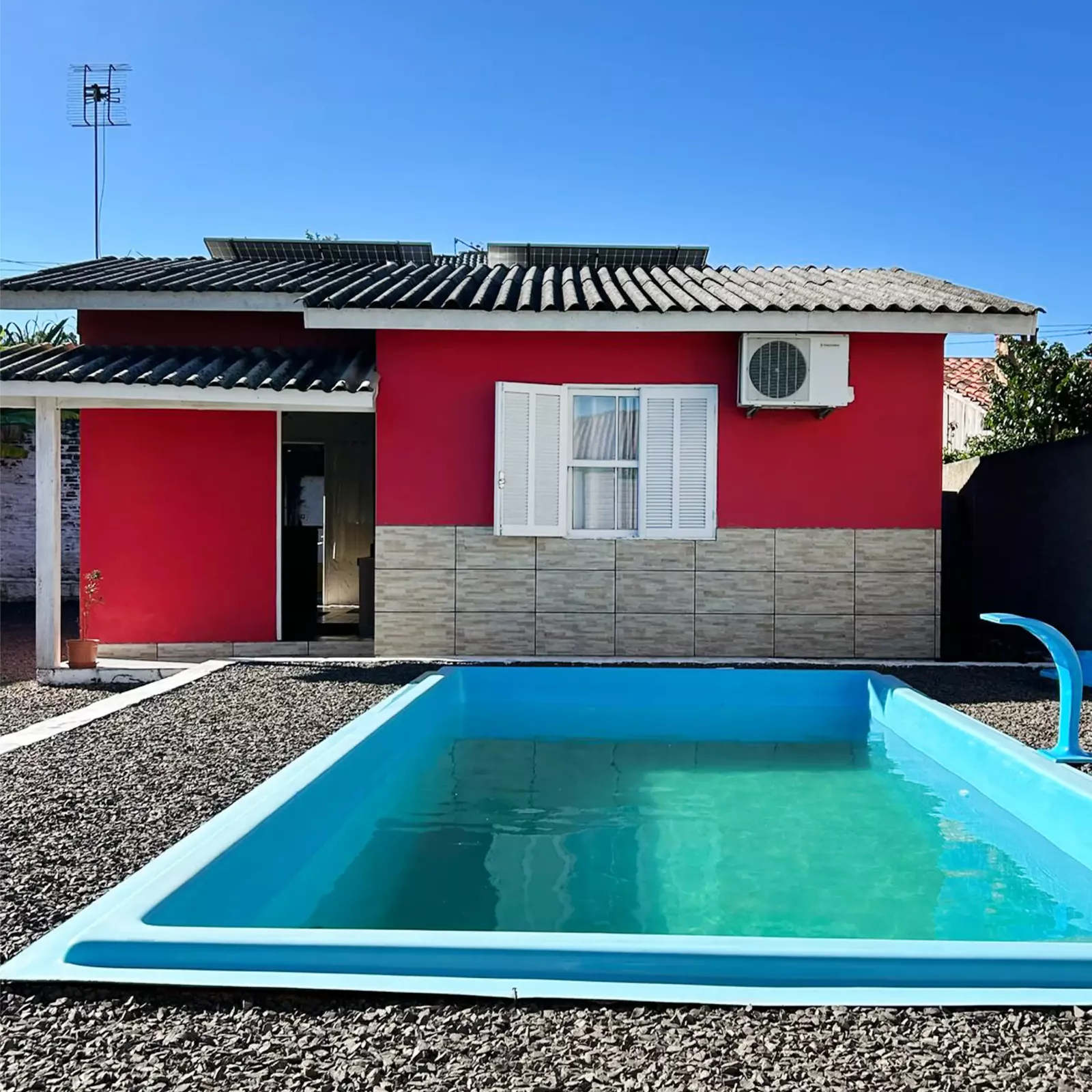 Frente da casa 