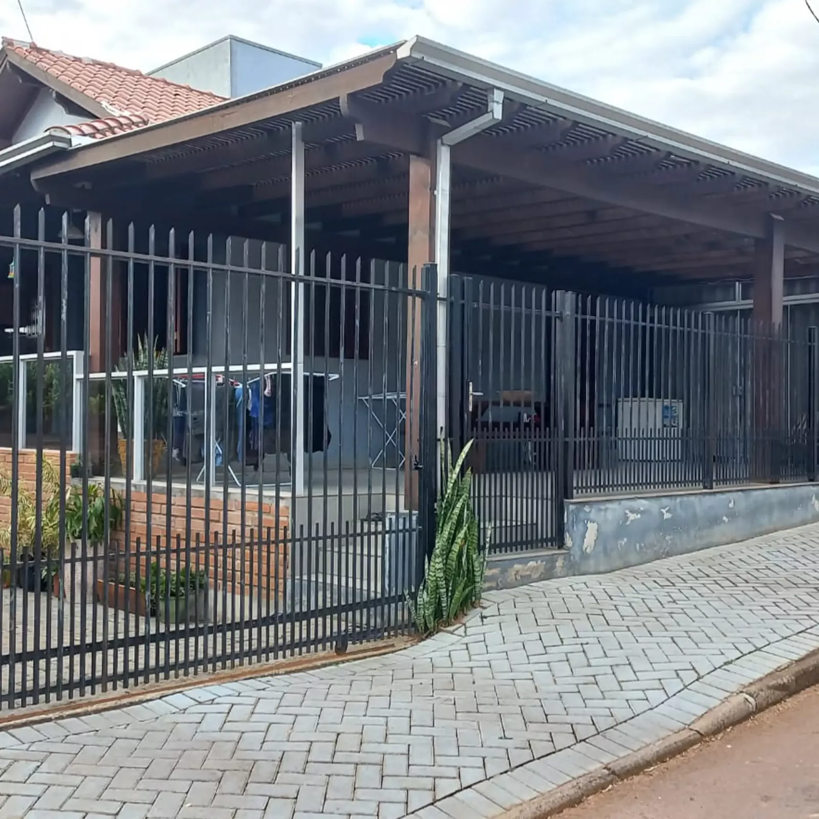 Frente da casa 