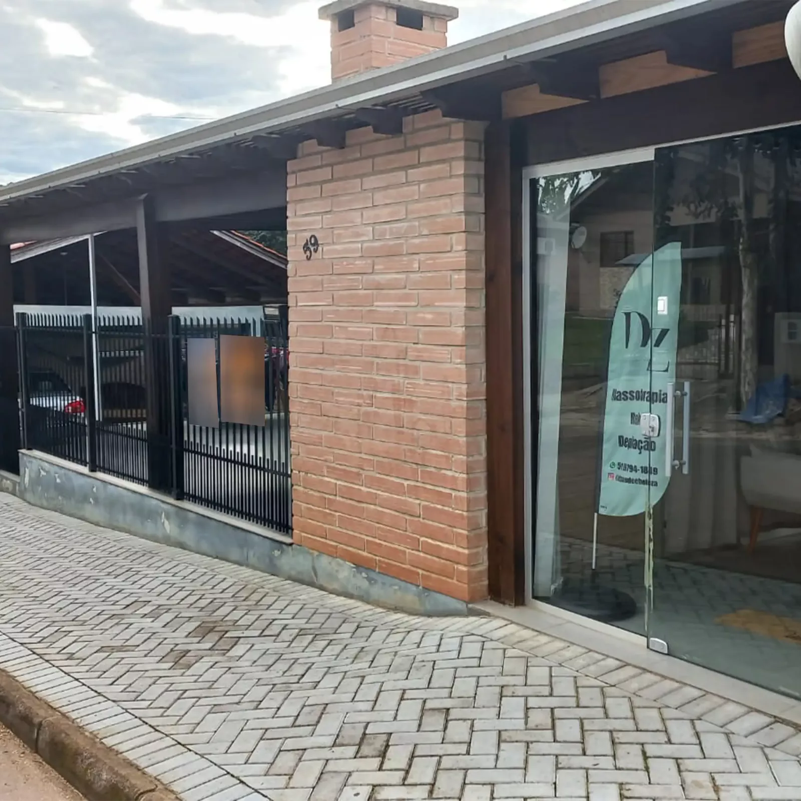 Frente da casa 