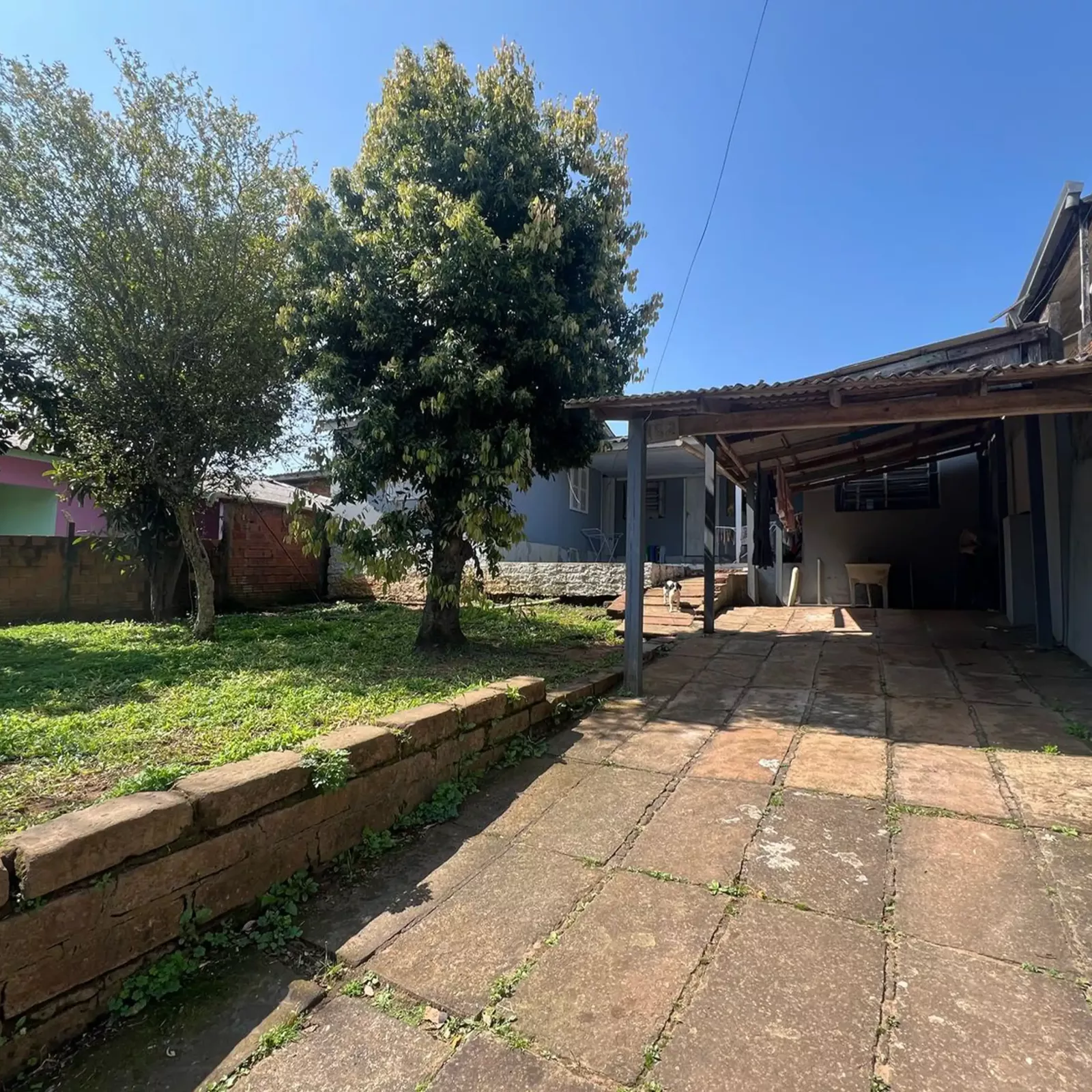 Frente da casa 