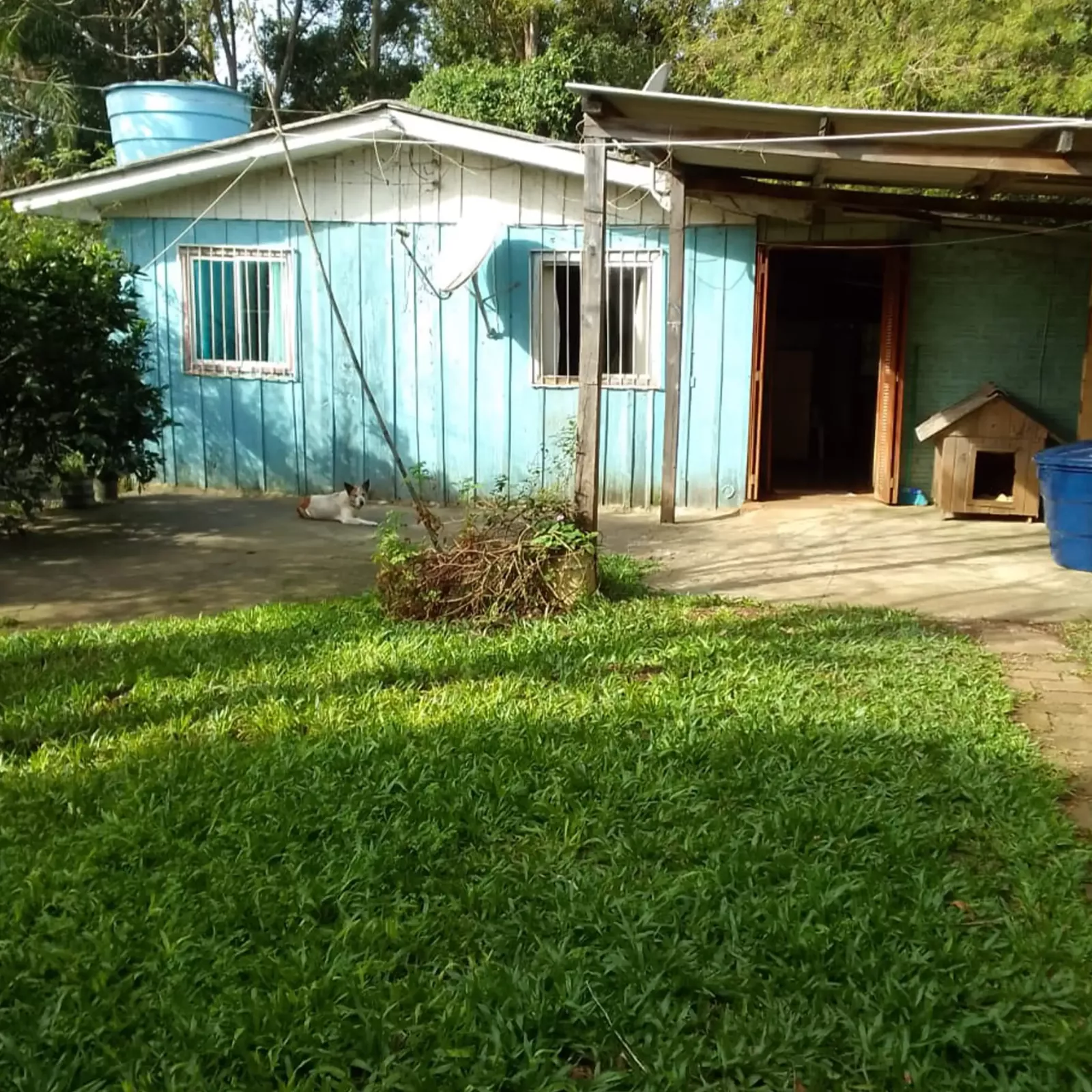 Frente da casa 