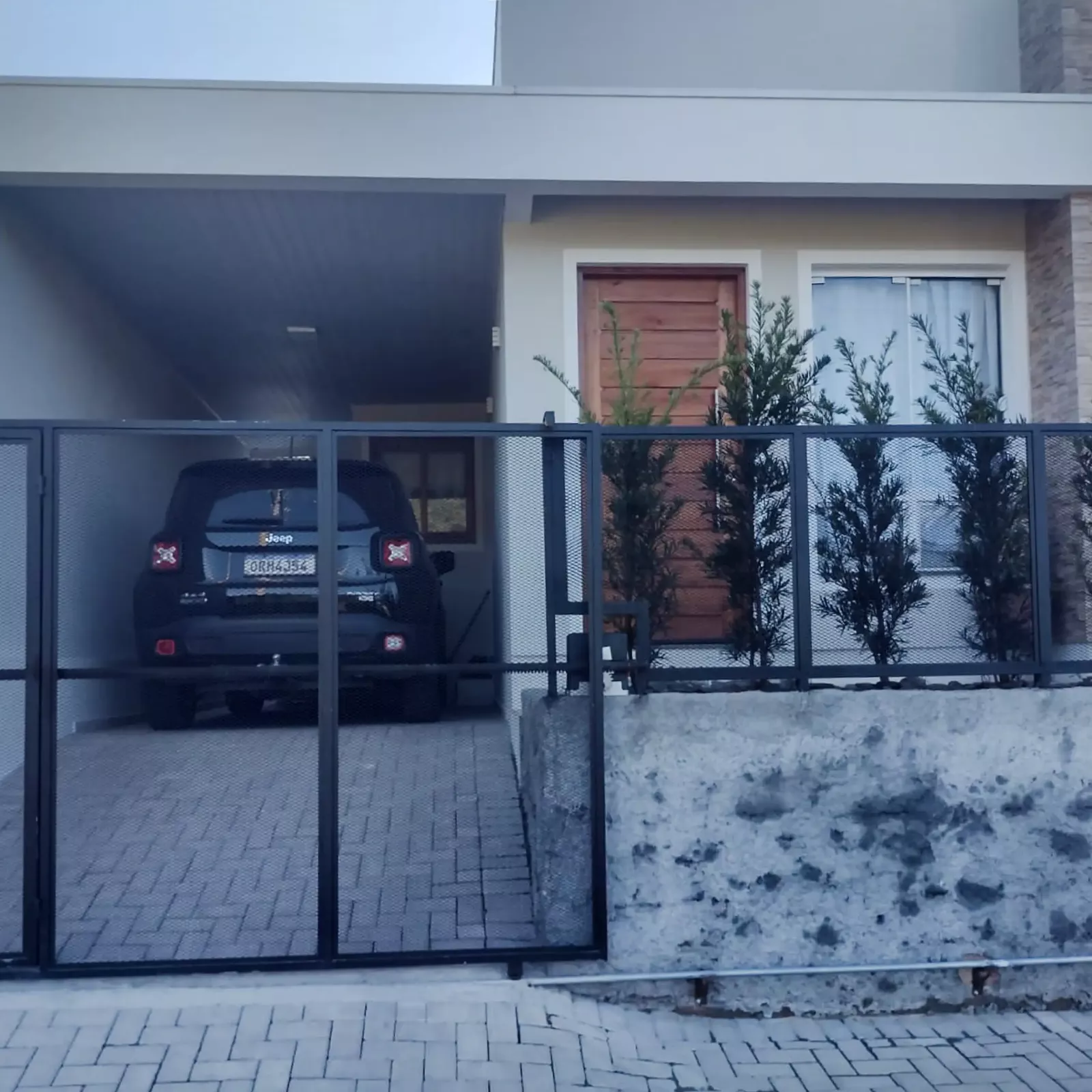 Frente da casa 