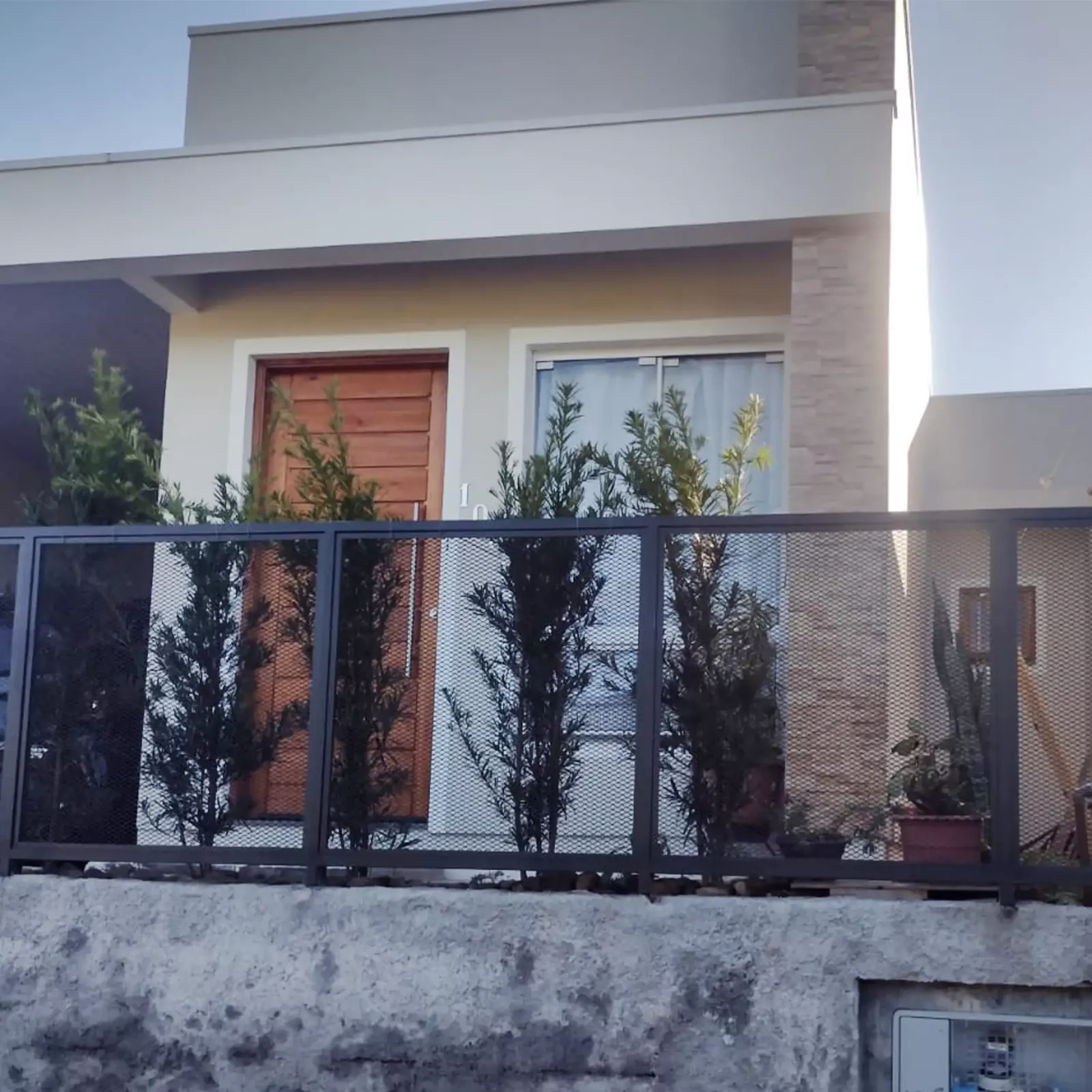 Frente da casa 