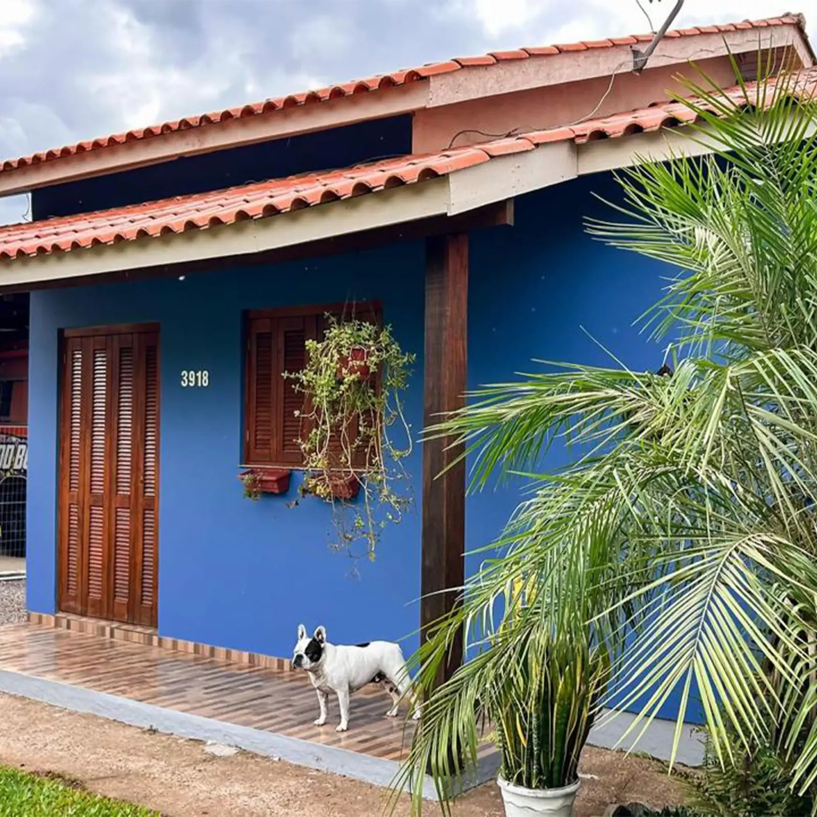 Frente da casa