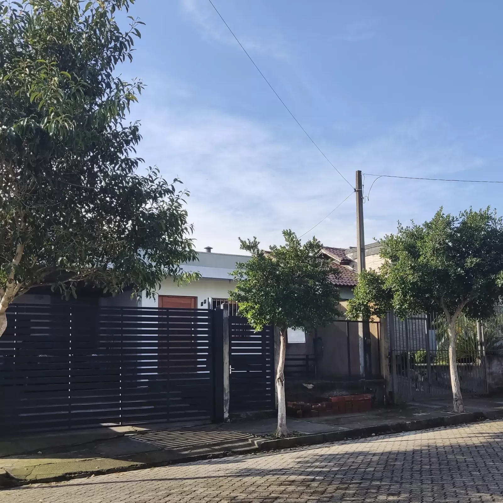 Frente da casa 