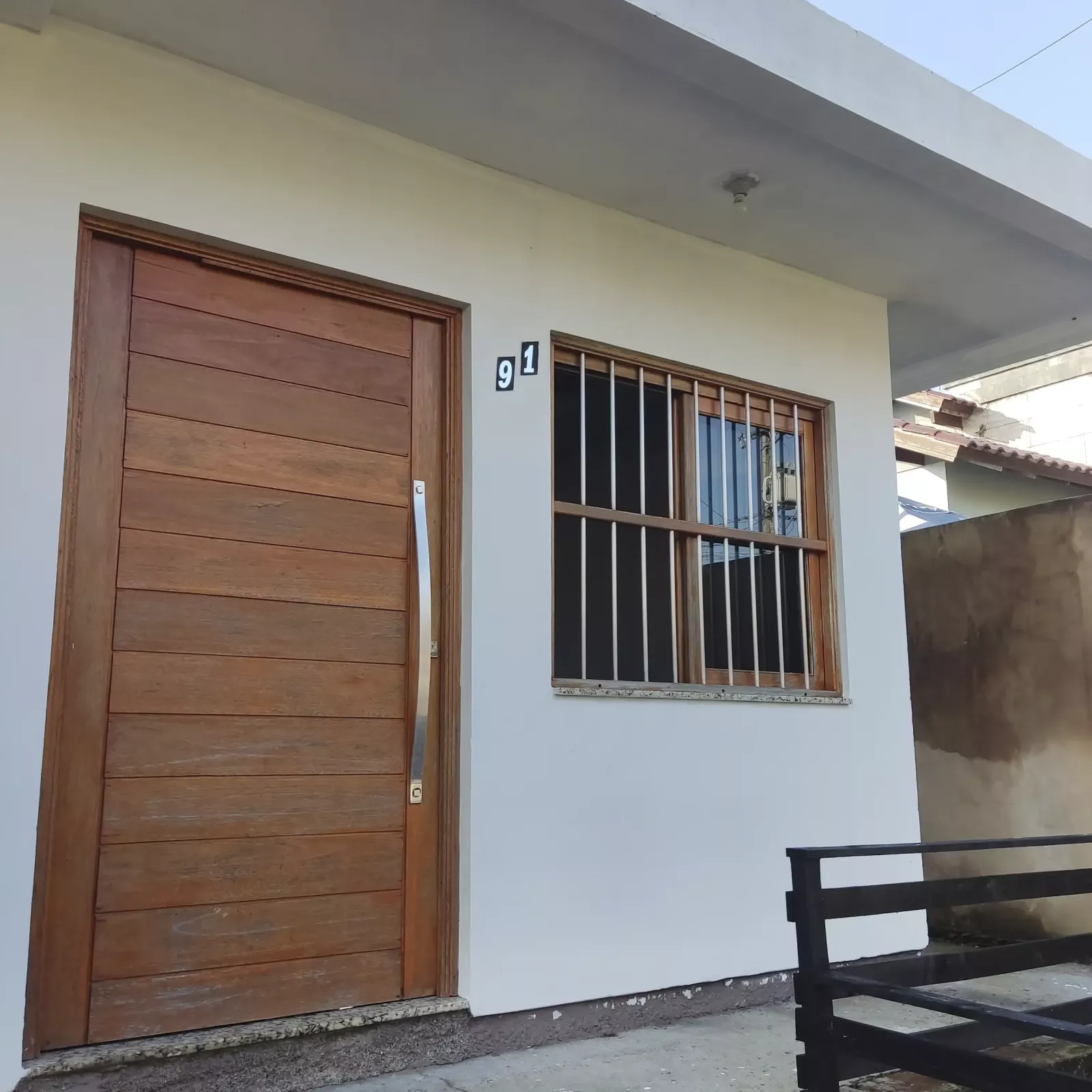 Frente da casa 