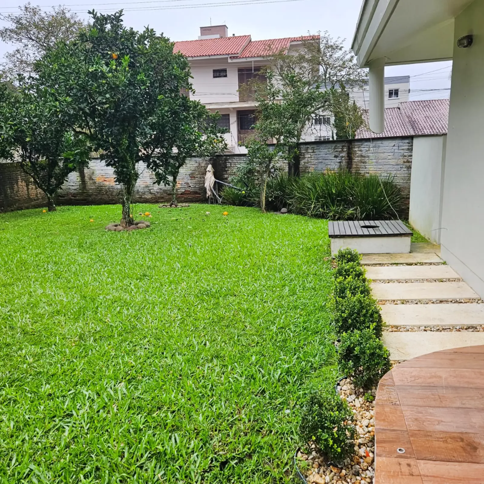 Frente da casa 