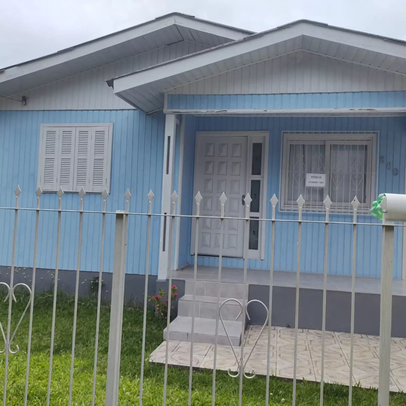 frente da casa