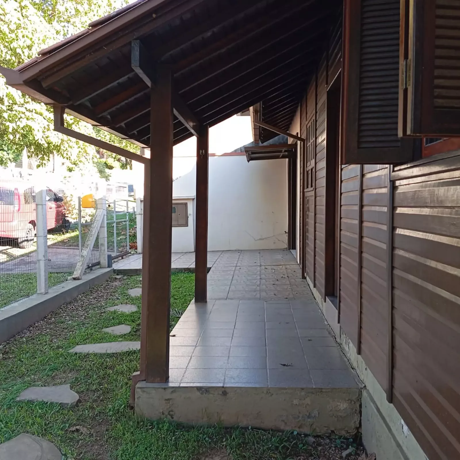 pátio da casa