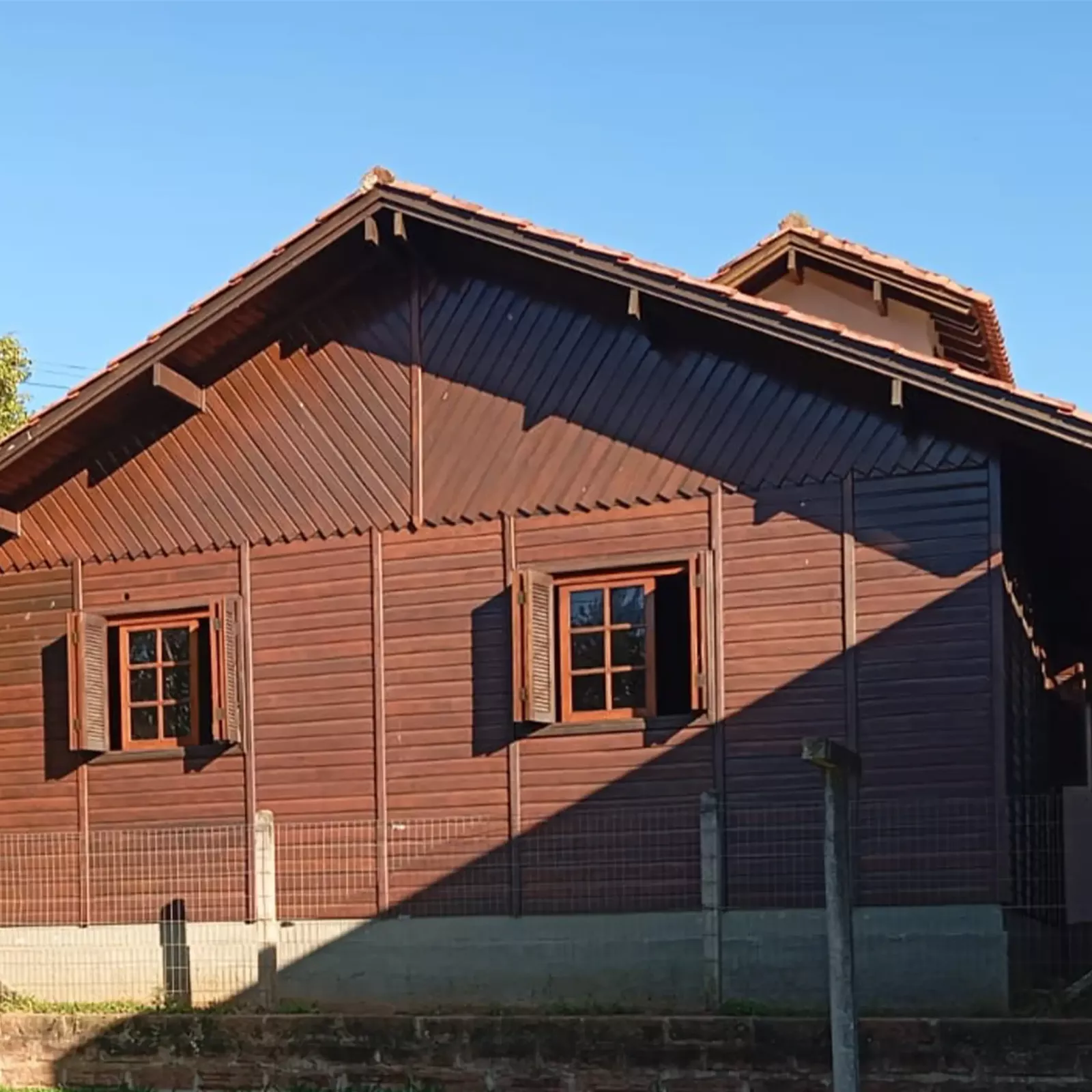 Lateral da casa