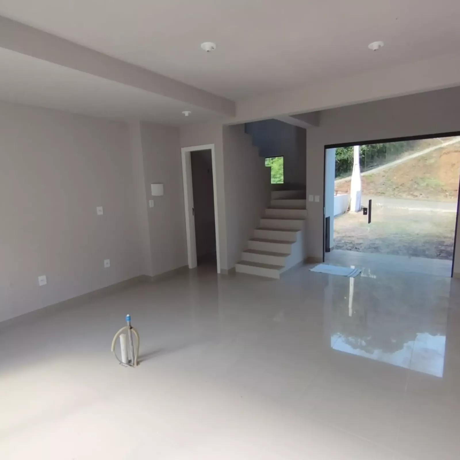 Sala e cozinha integradas