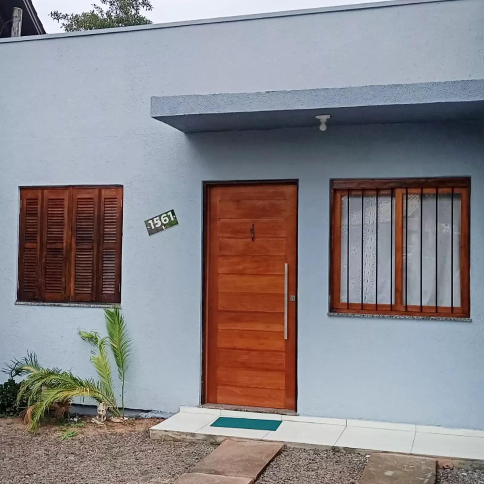 Casa com pintura nova