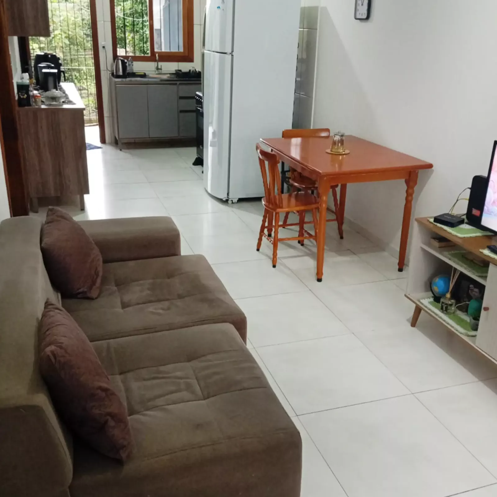 Espaço bem iluminado