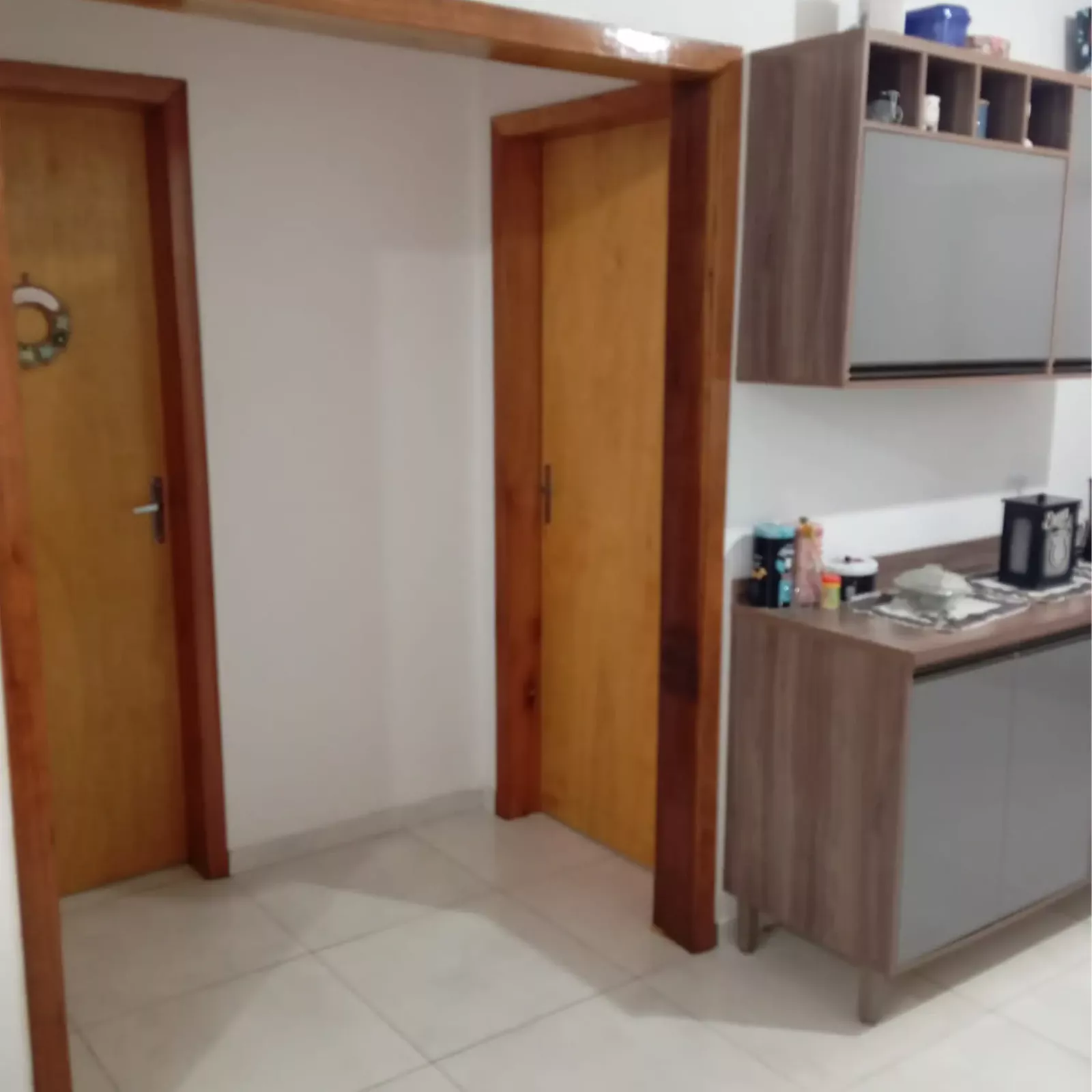 Hall que leva aos quartos