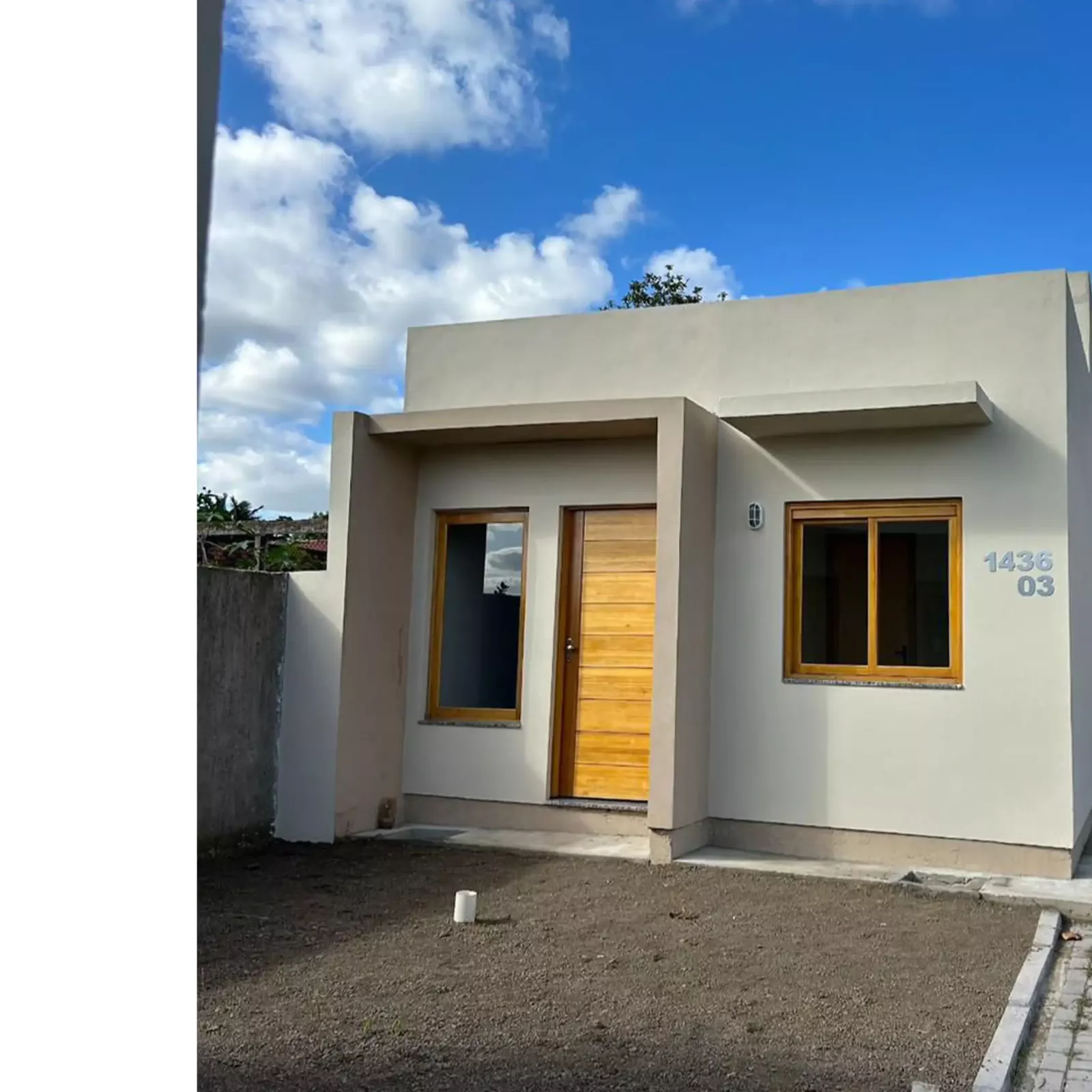 Frente da casa 