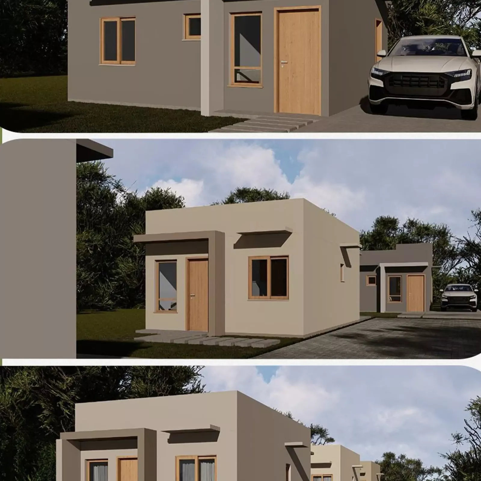 Frente da casa 