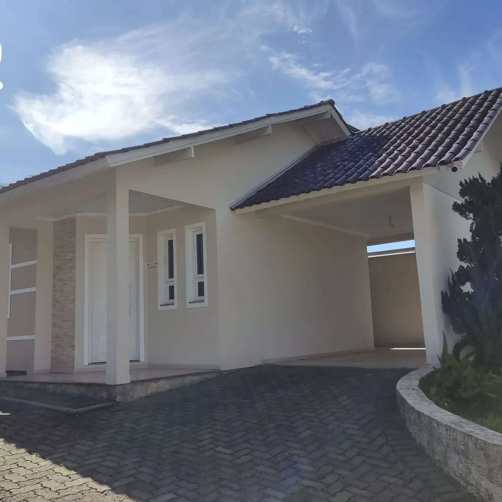 Frente da casa 