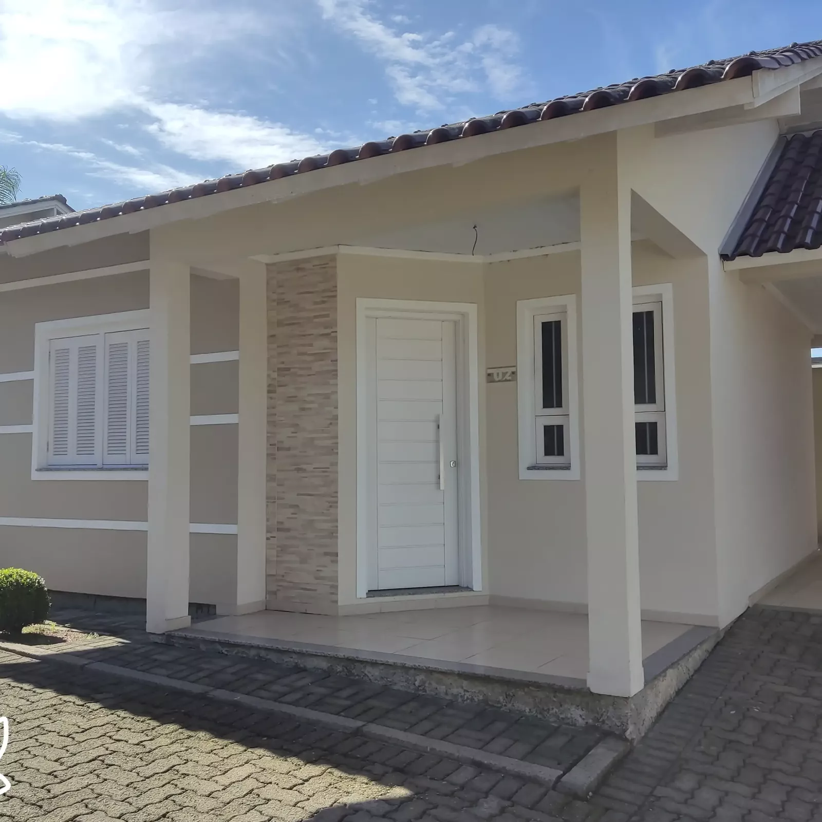 Frente da casa 