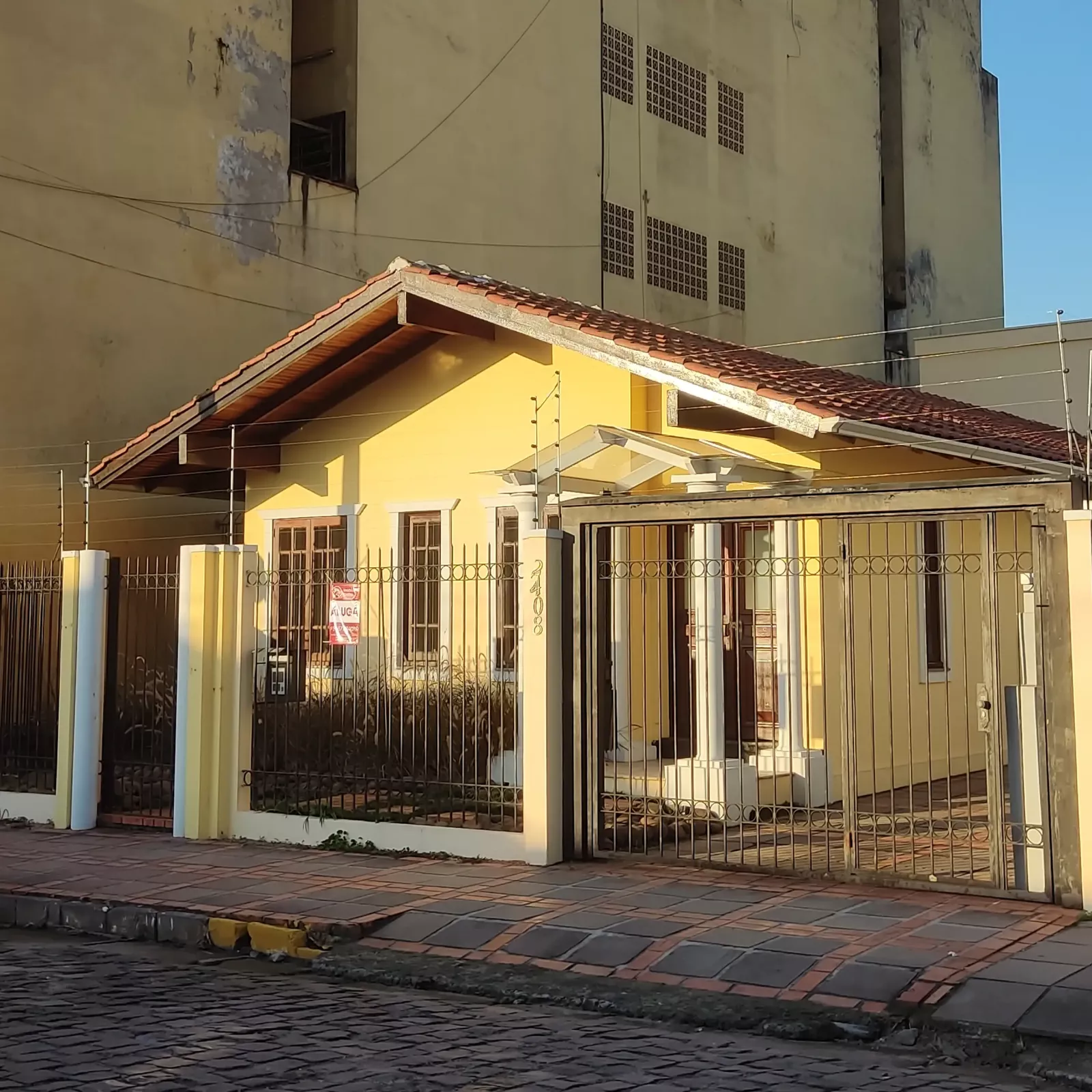 Frente da casa 