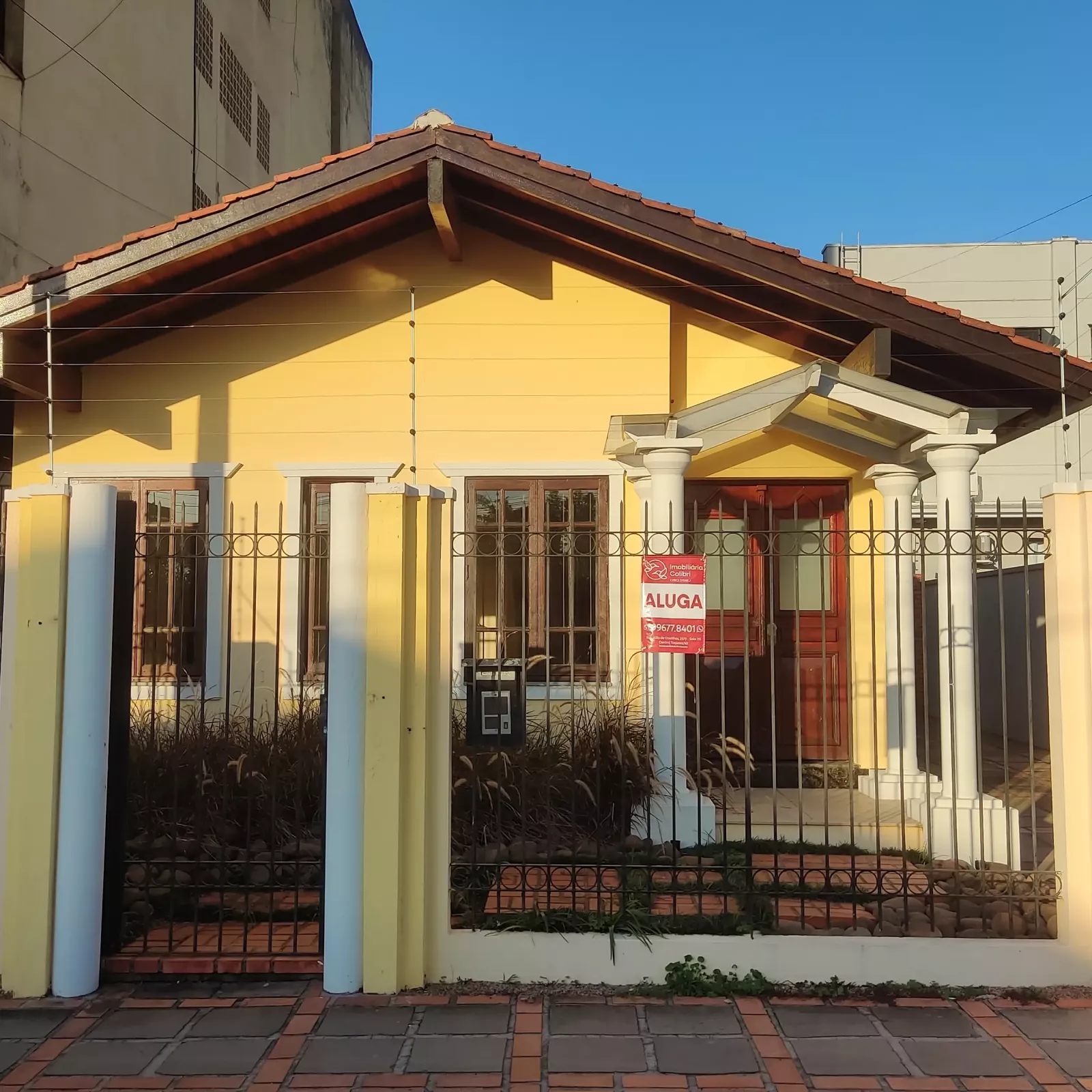 Frente da casa 