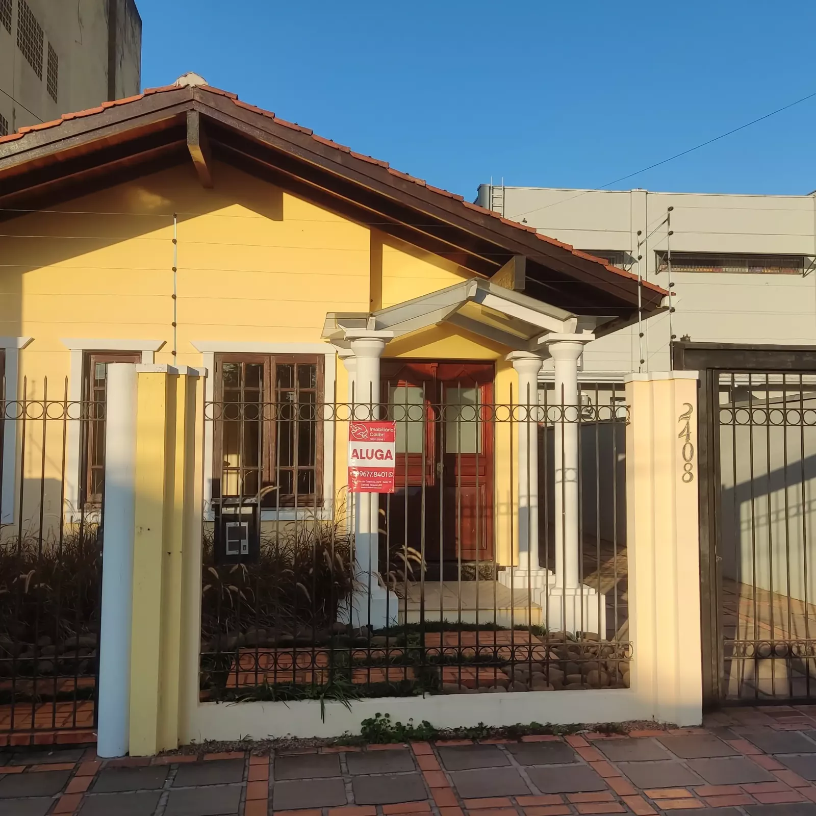Frente da casa 