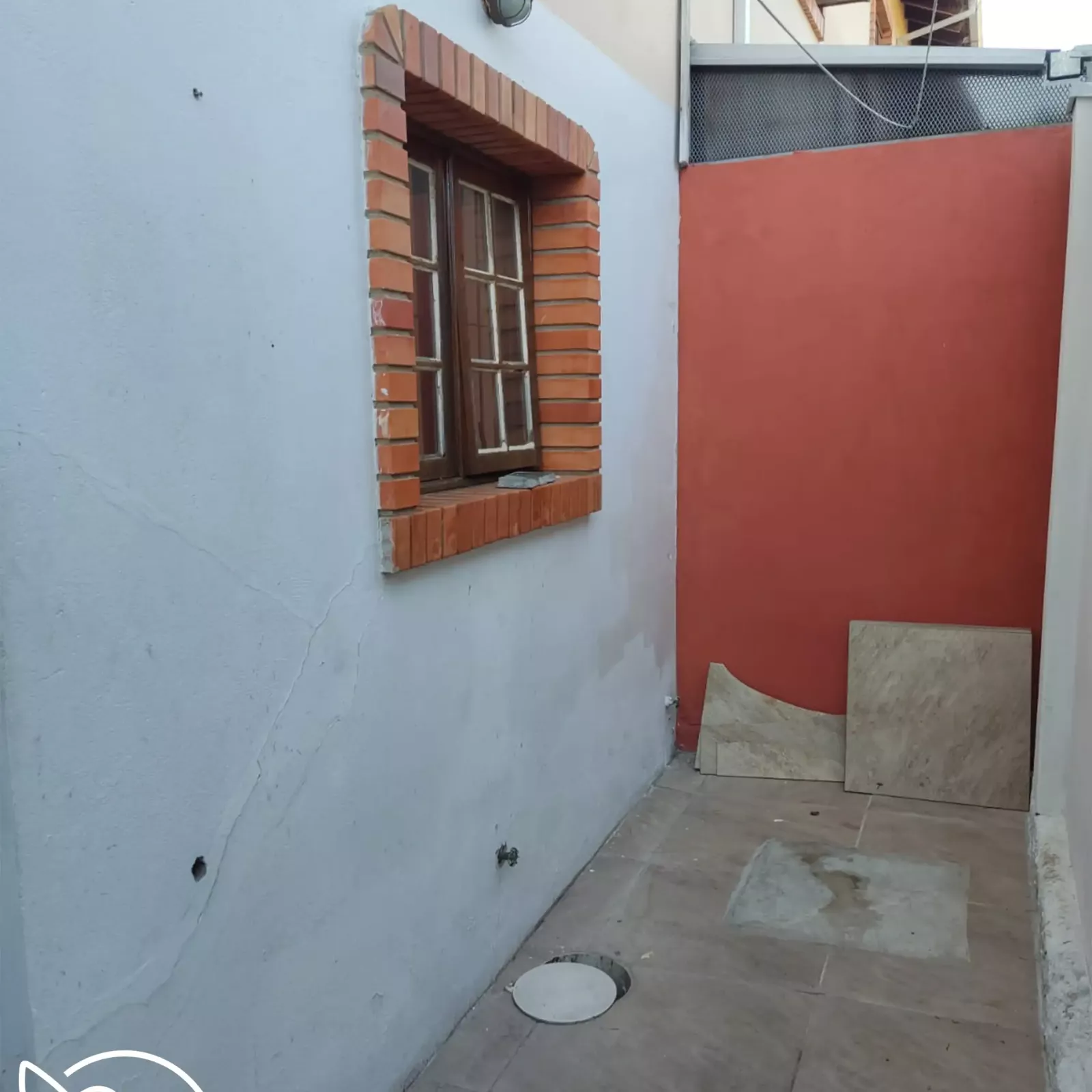 Área dos fundos 