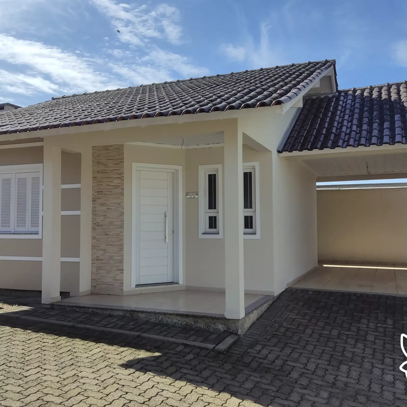 Frente da casa 
