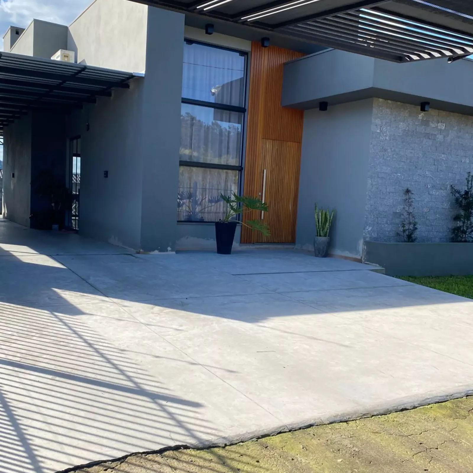 Frente da casa 