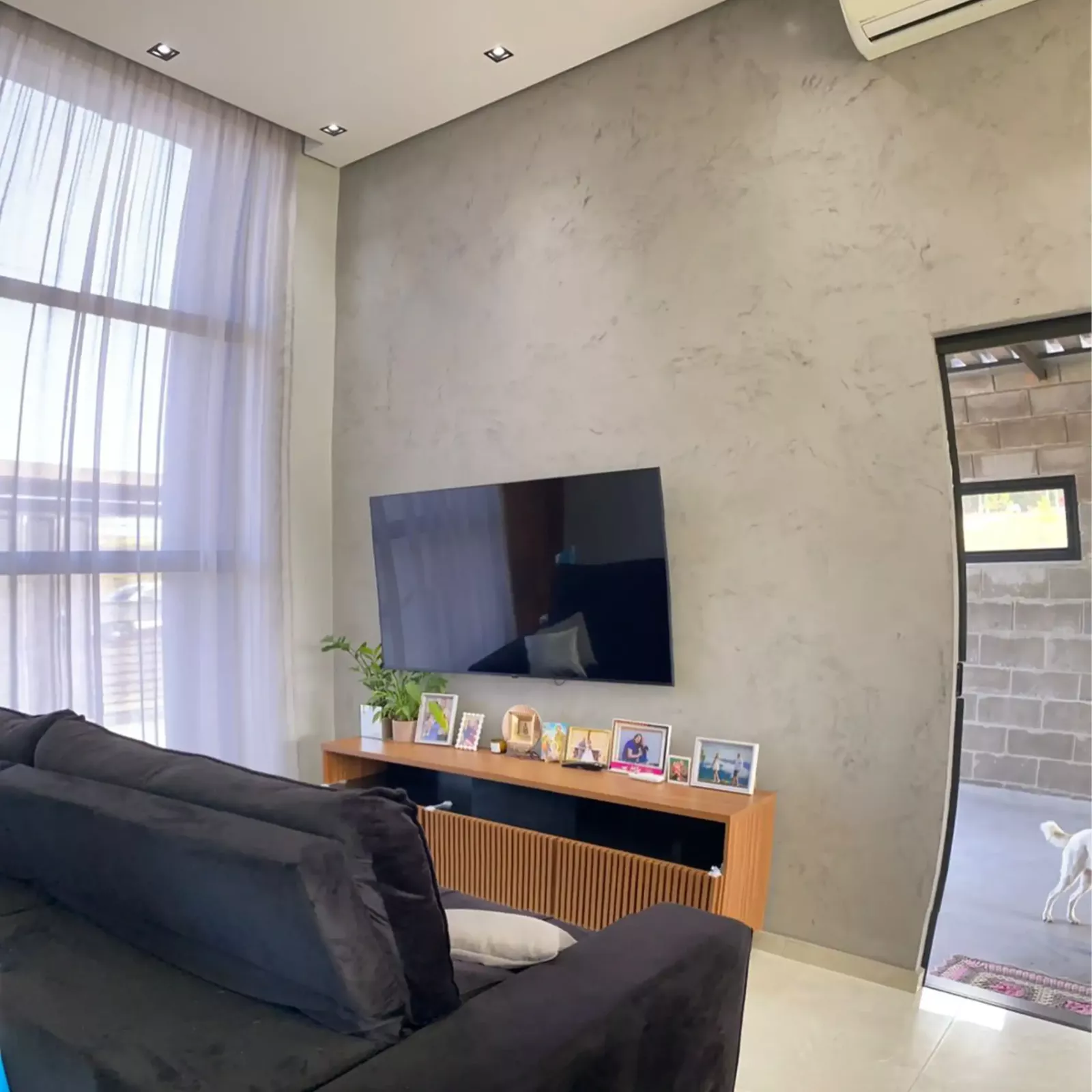 Sala de estar e jantar 