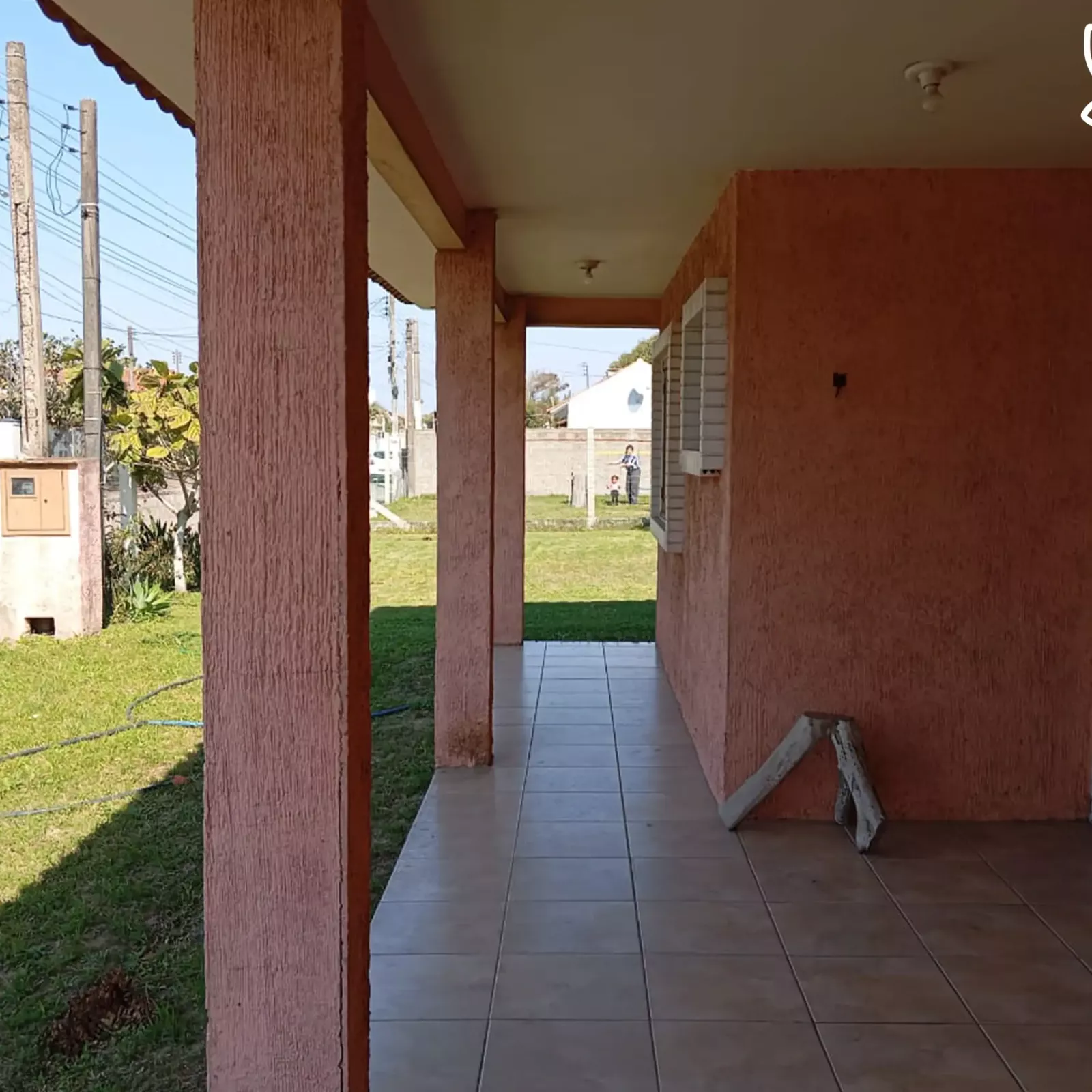 Frente da casa 