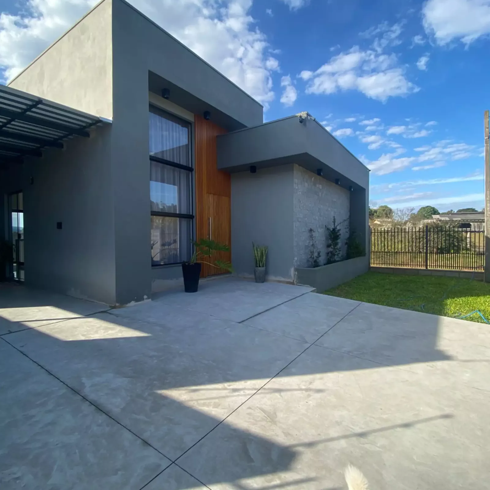 frente da casa