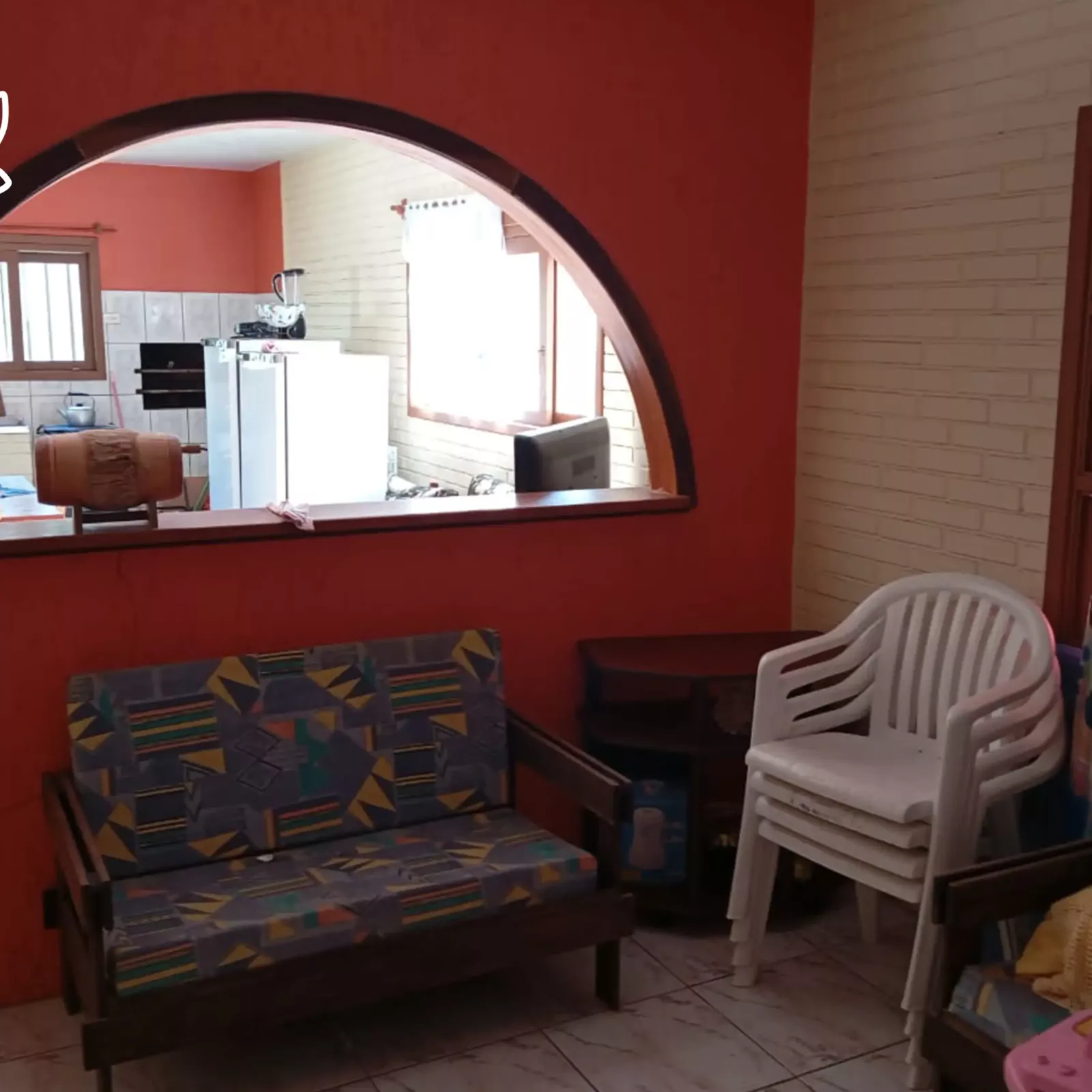 Sala de estar e jantar 