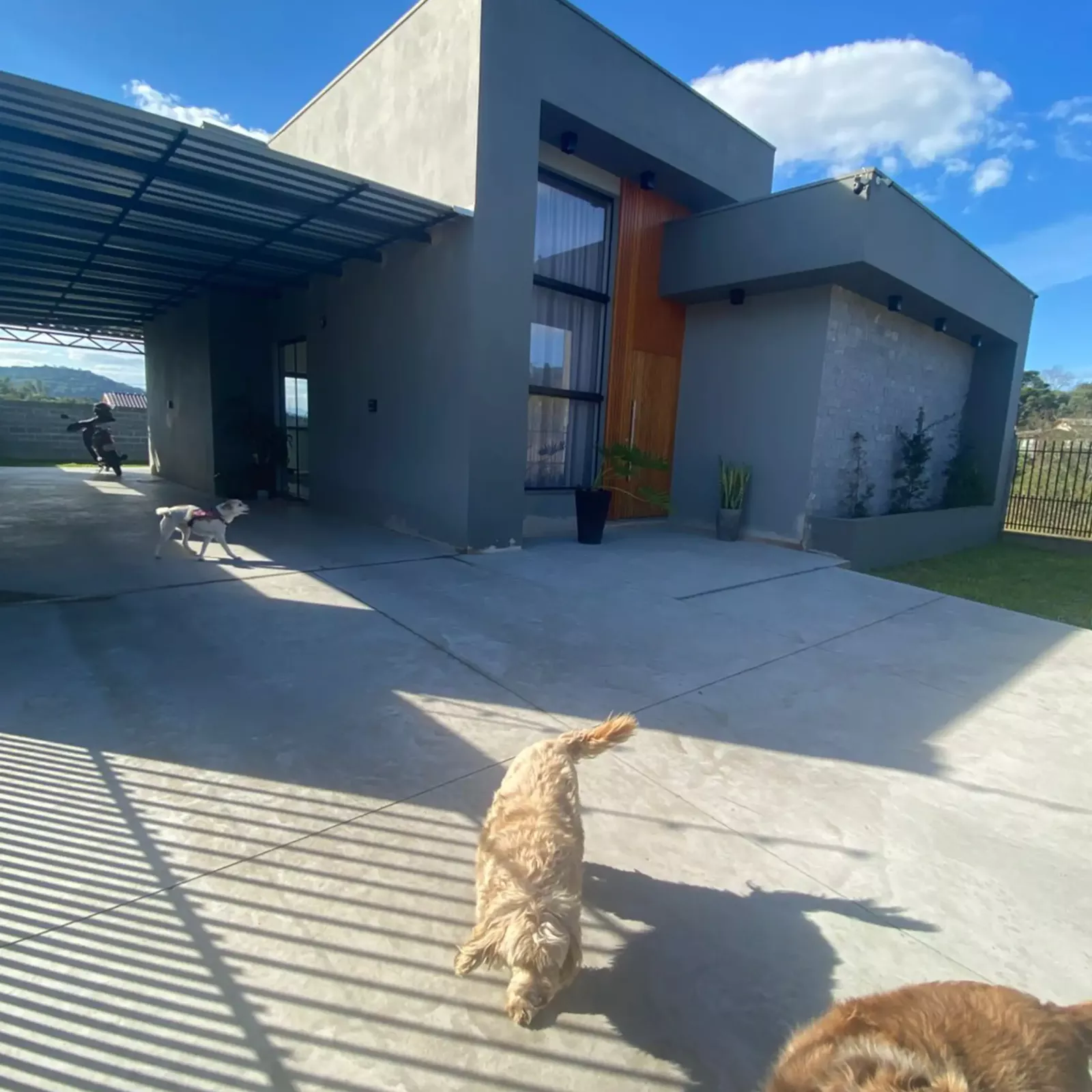Frente da casa 