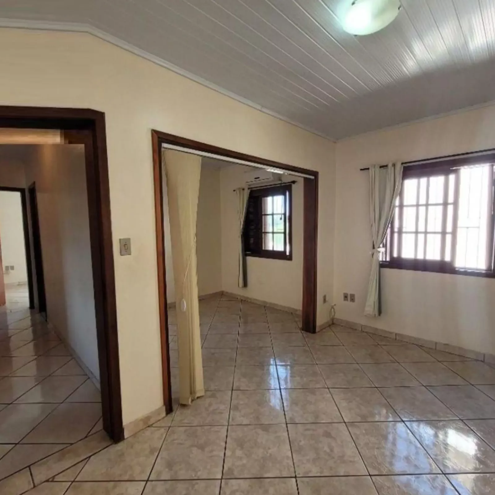 sala de estar e jantar