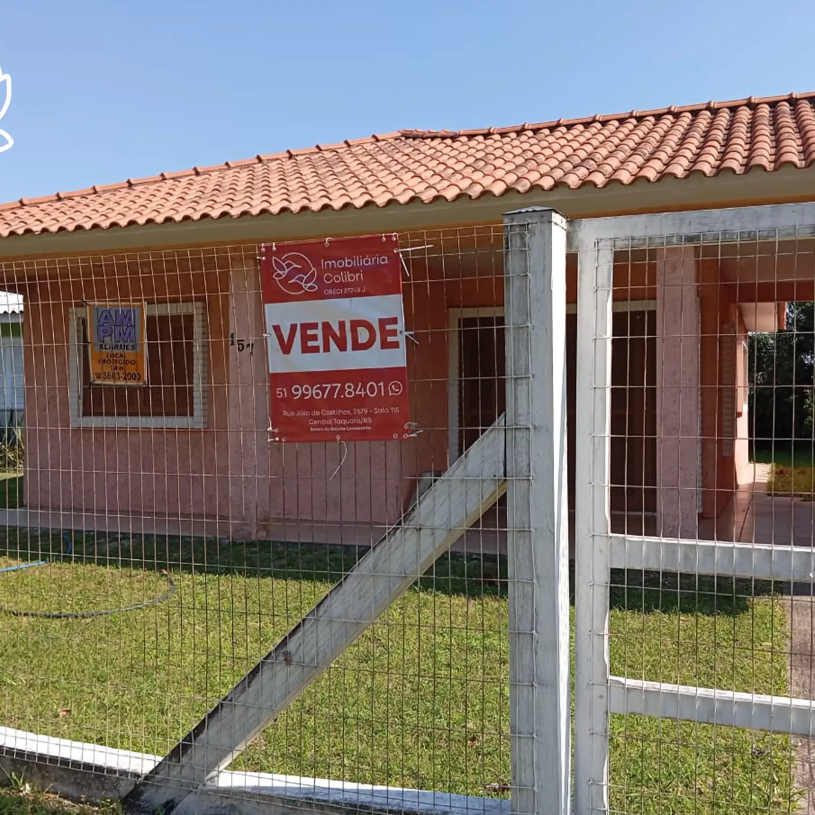 Frente da casa 