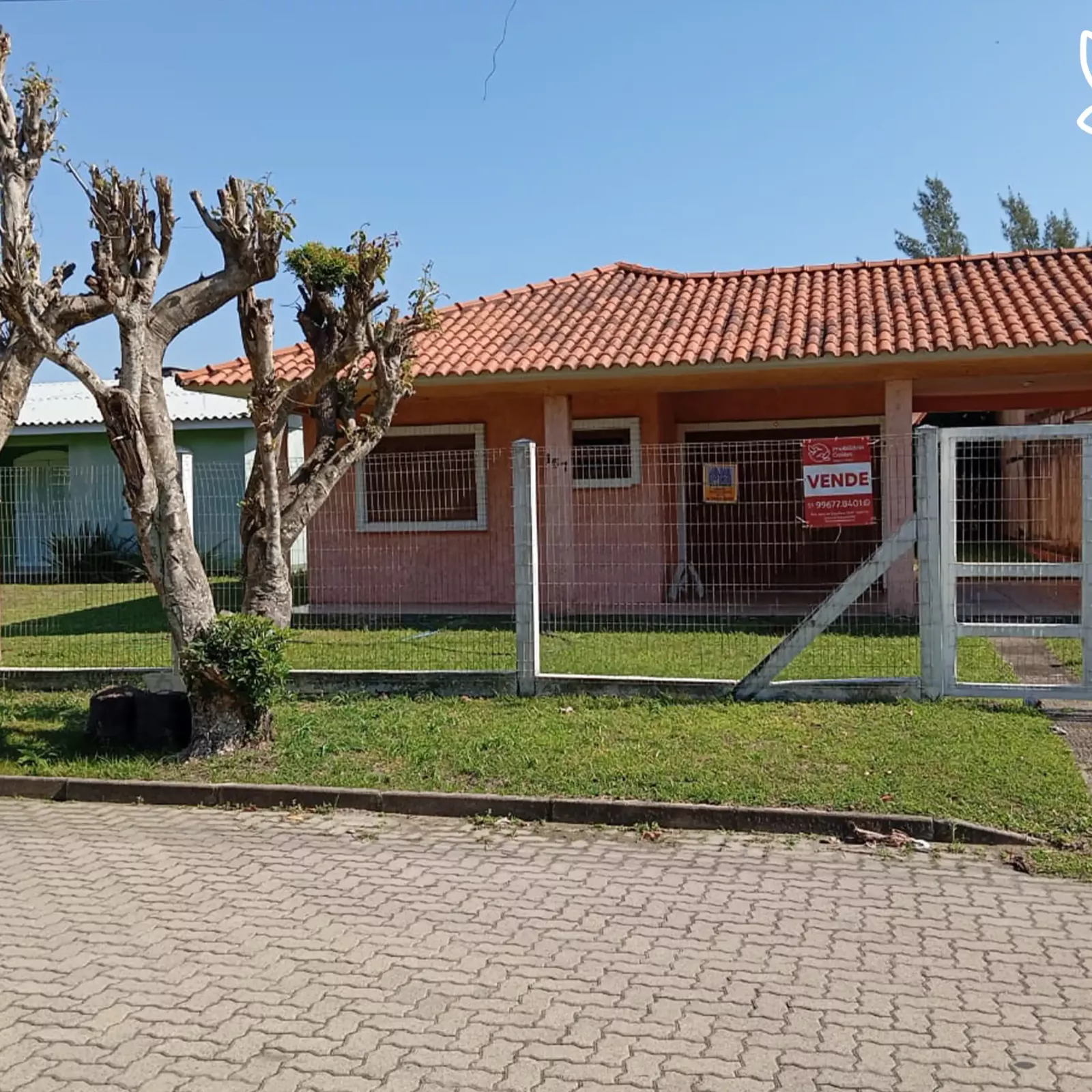 Frente da casa 