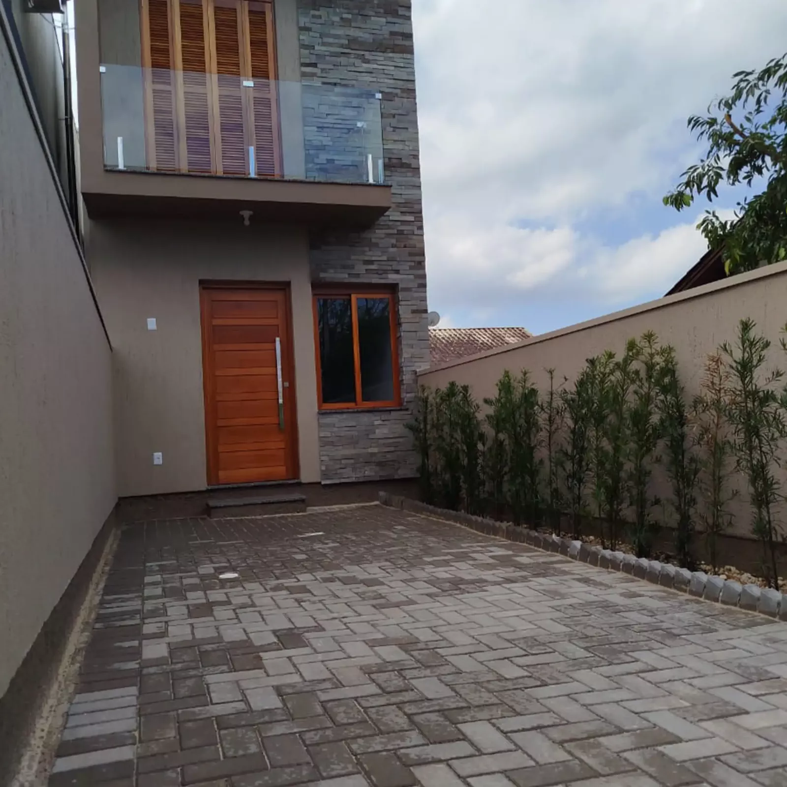 Frente da casa 
