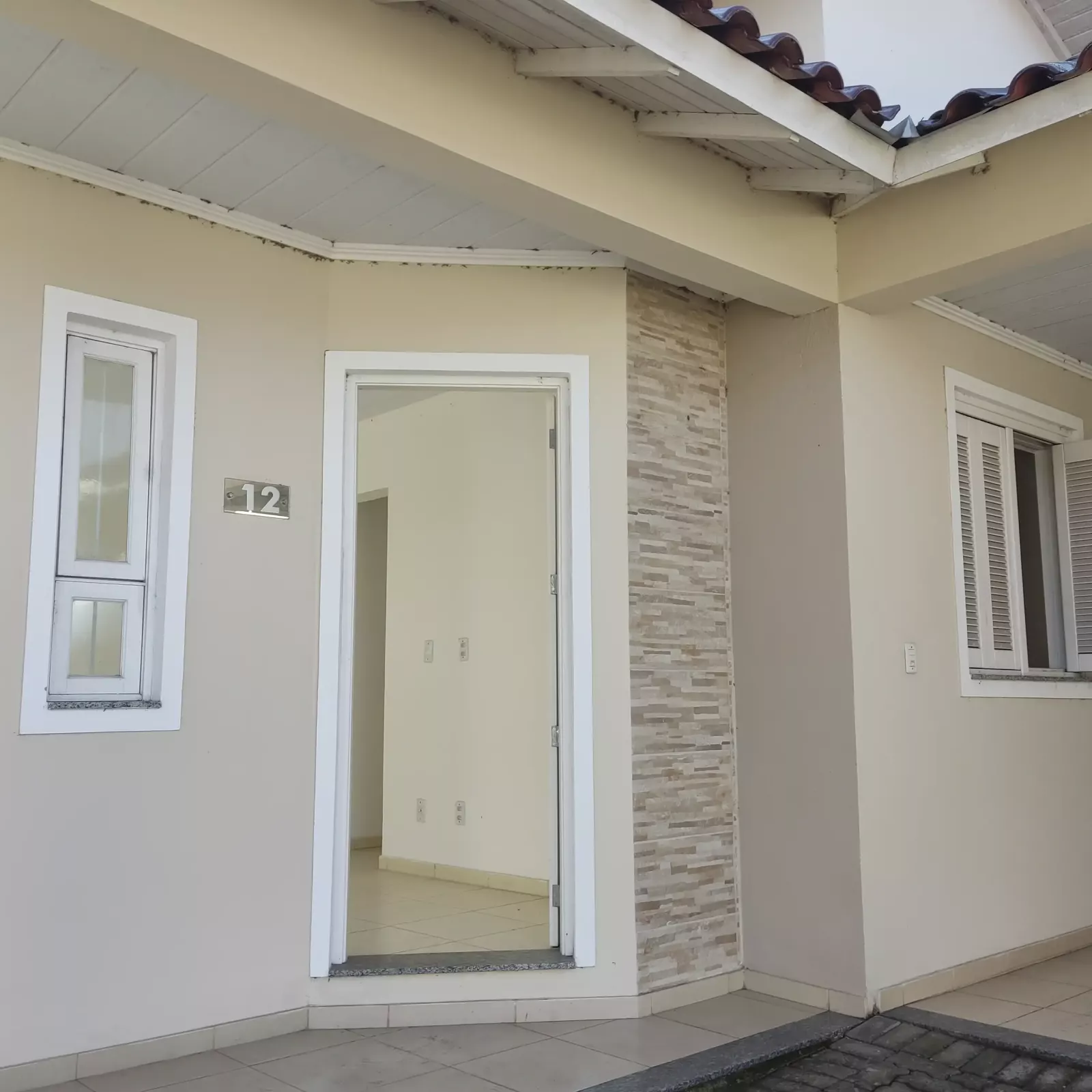 Frente da casa 