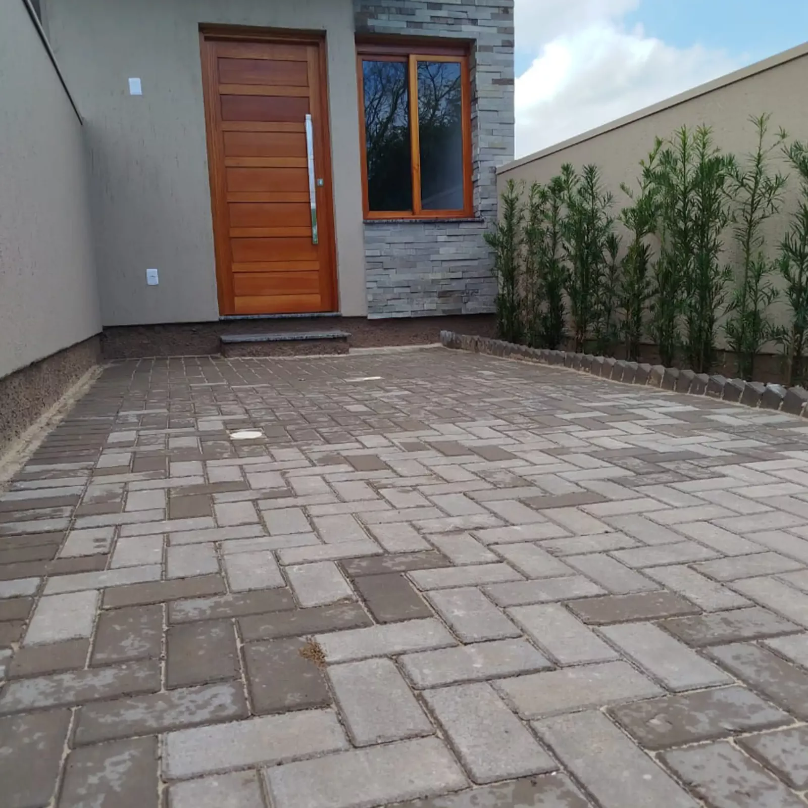 Frente da casa