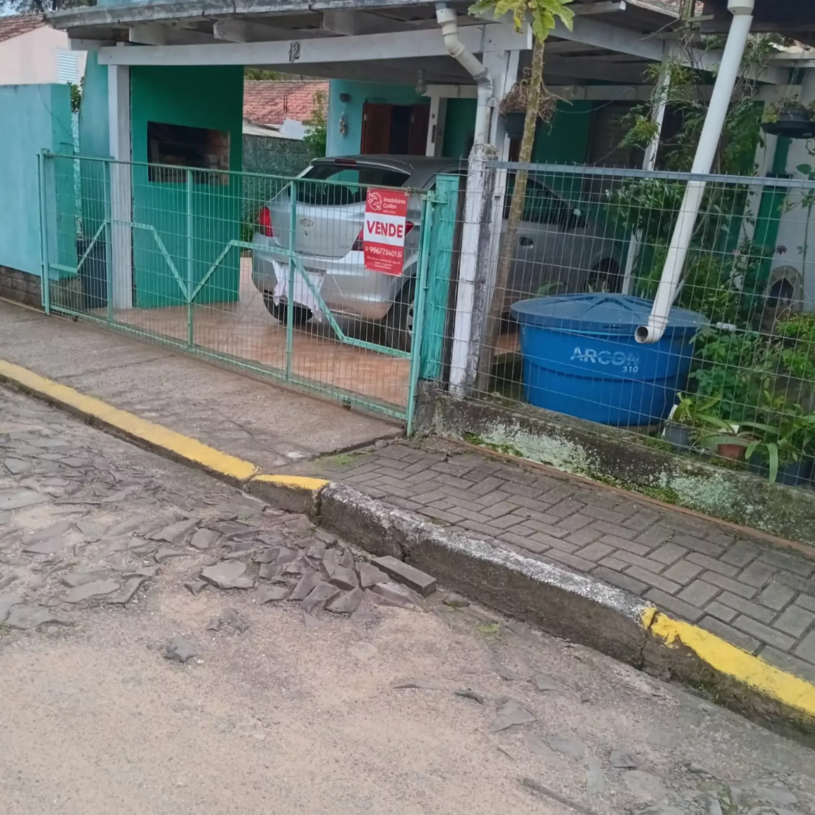 Frente da casa 