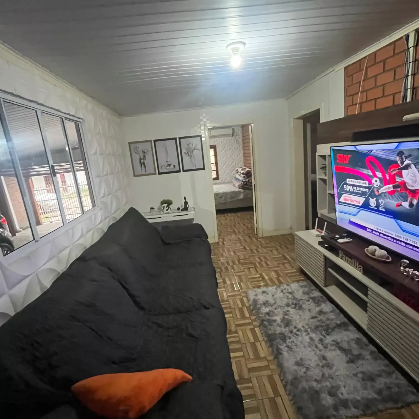 Sala de estar e jantar