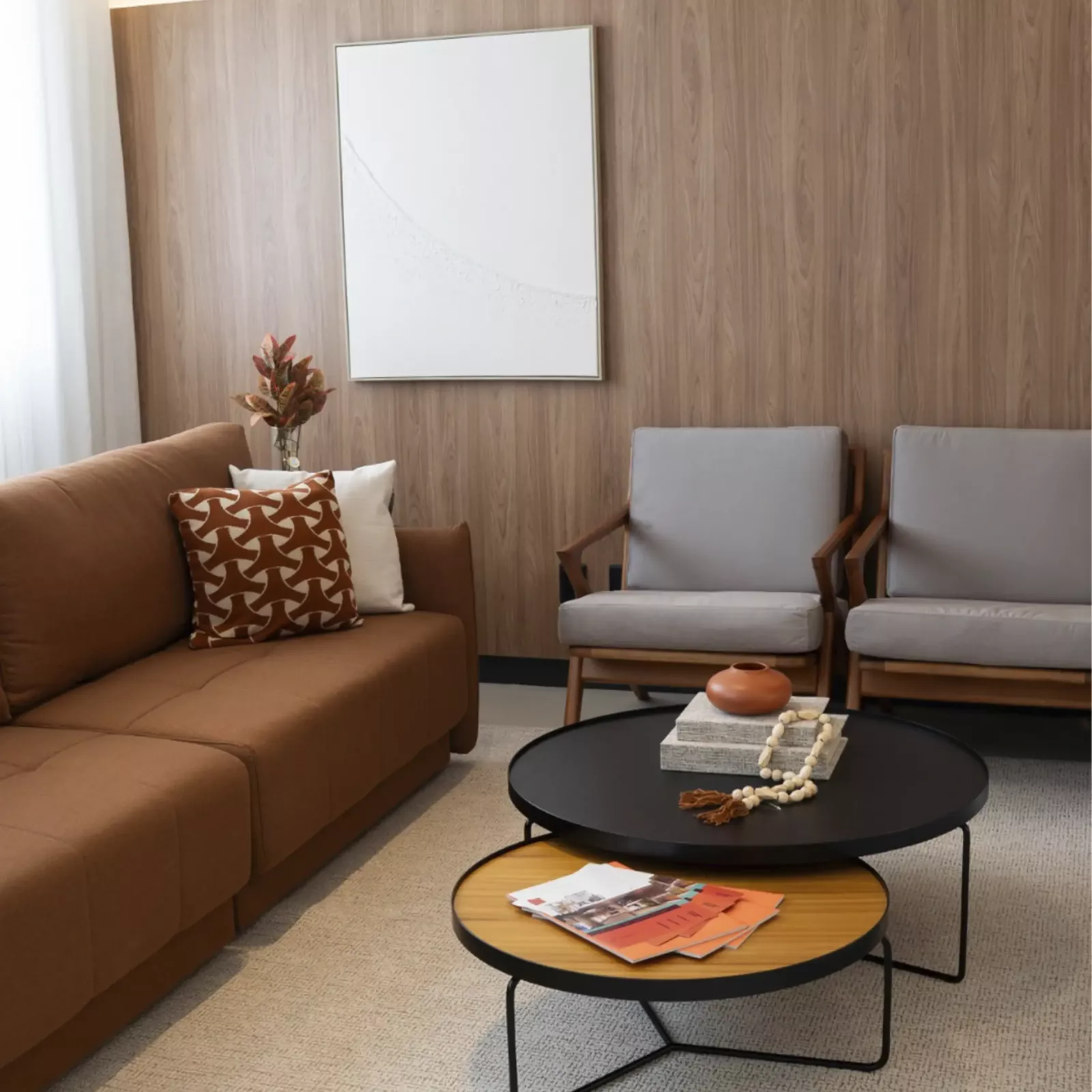 Sala de estar e jantar