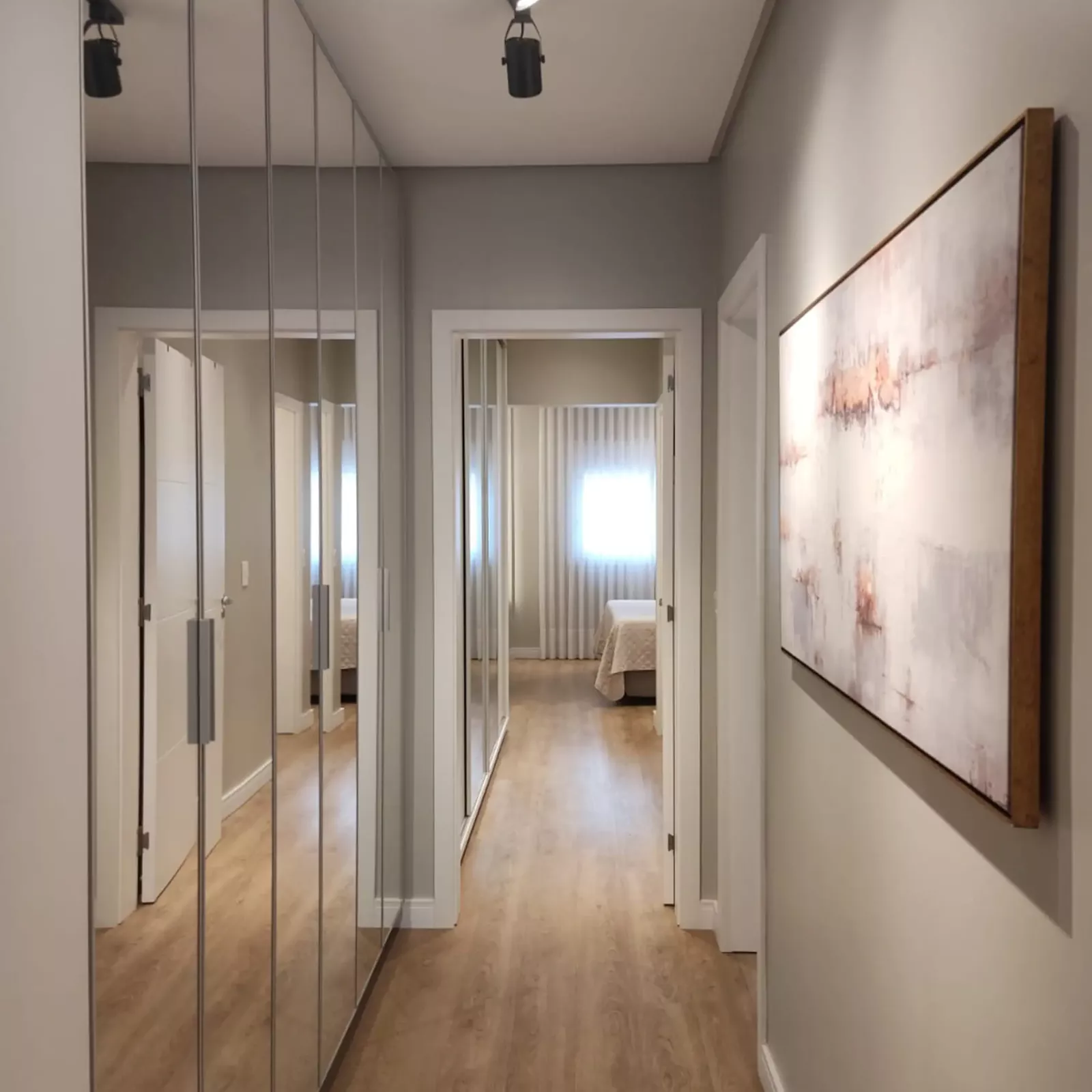 Corredor do apartamento 